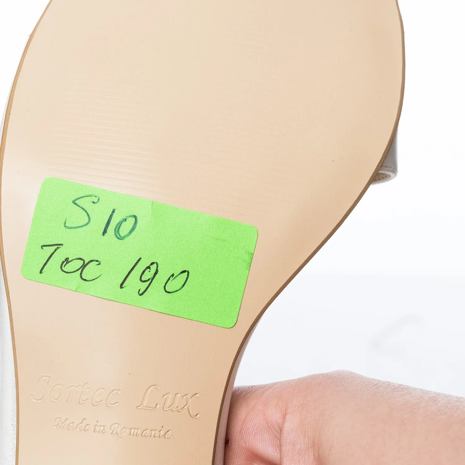 Catinca Shoes S10 B sandale dama piele bej