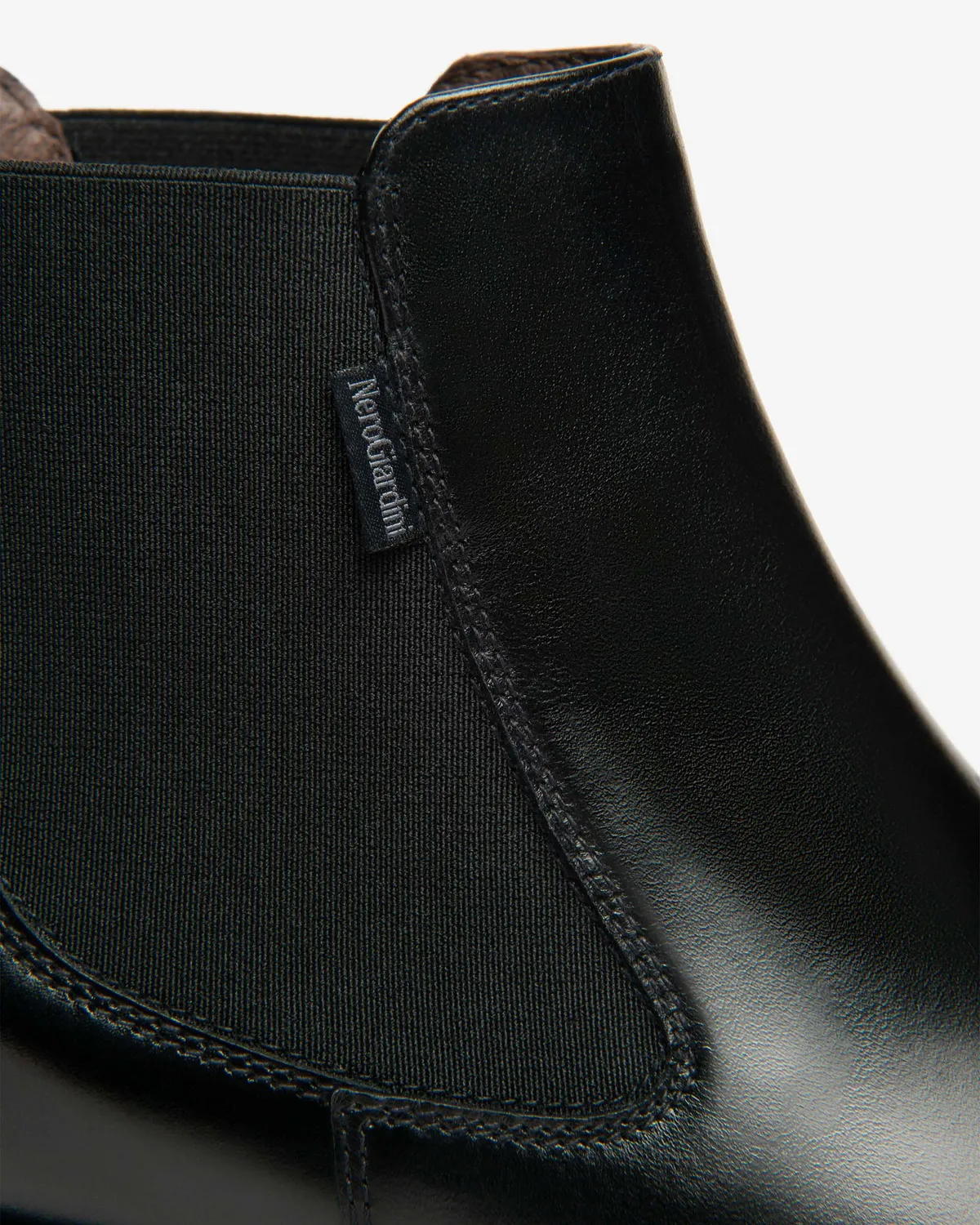 NeroGiardini ghete chelsea dama piele toc 60 mm
