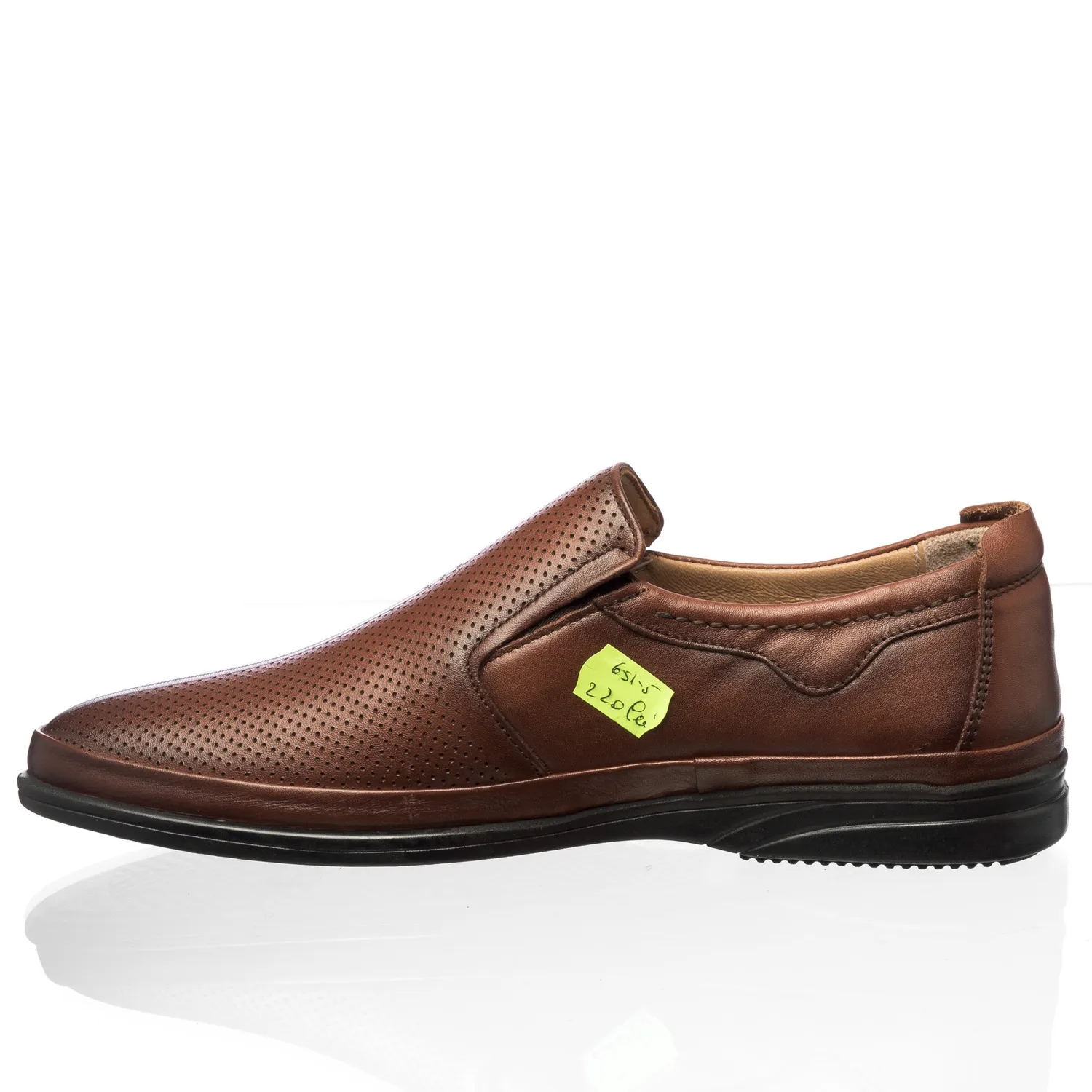 Catinca Shoes 651 MP pantofi barbati maro perforat piele