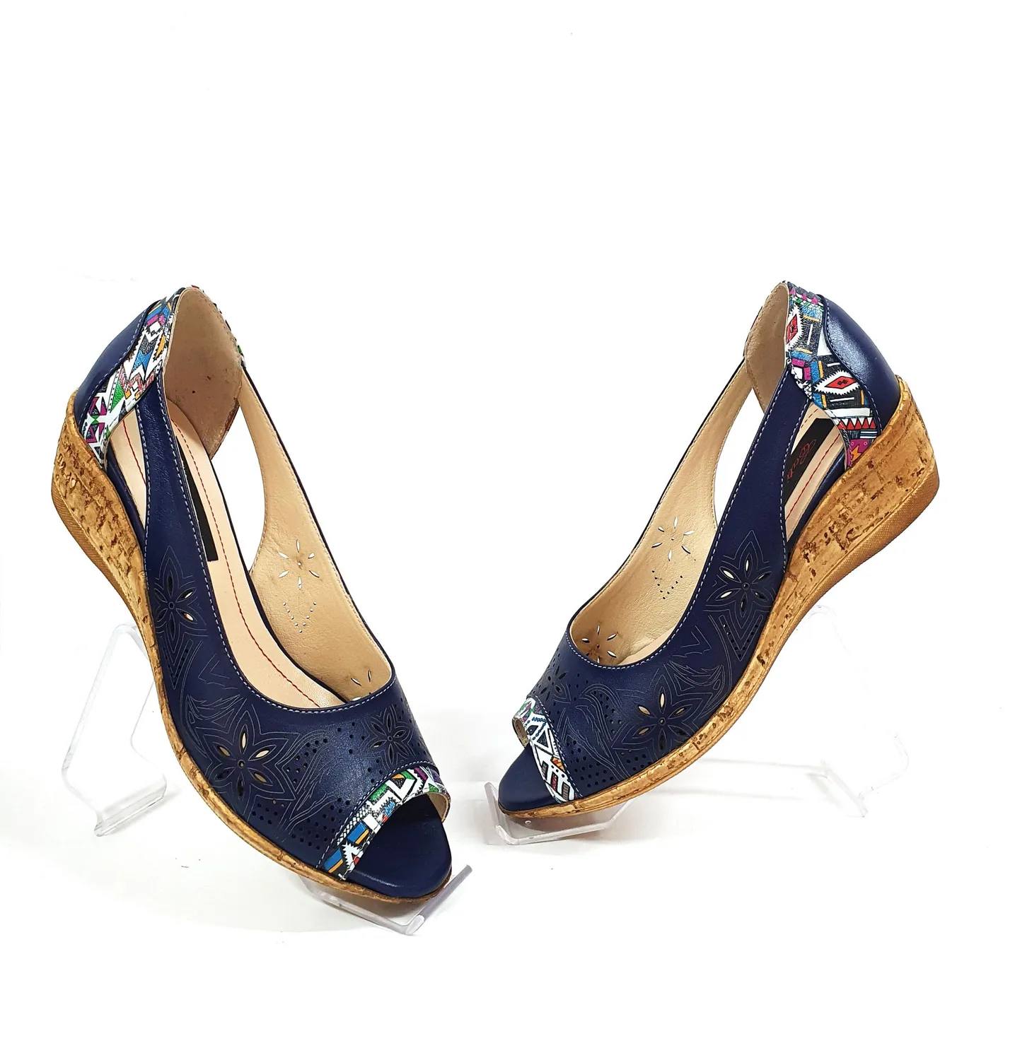 Catinca Shoes T1P BLMT sandale dama piele bleumarin