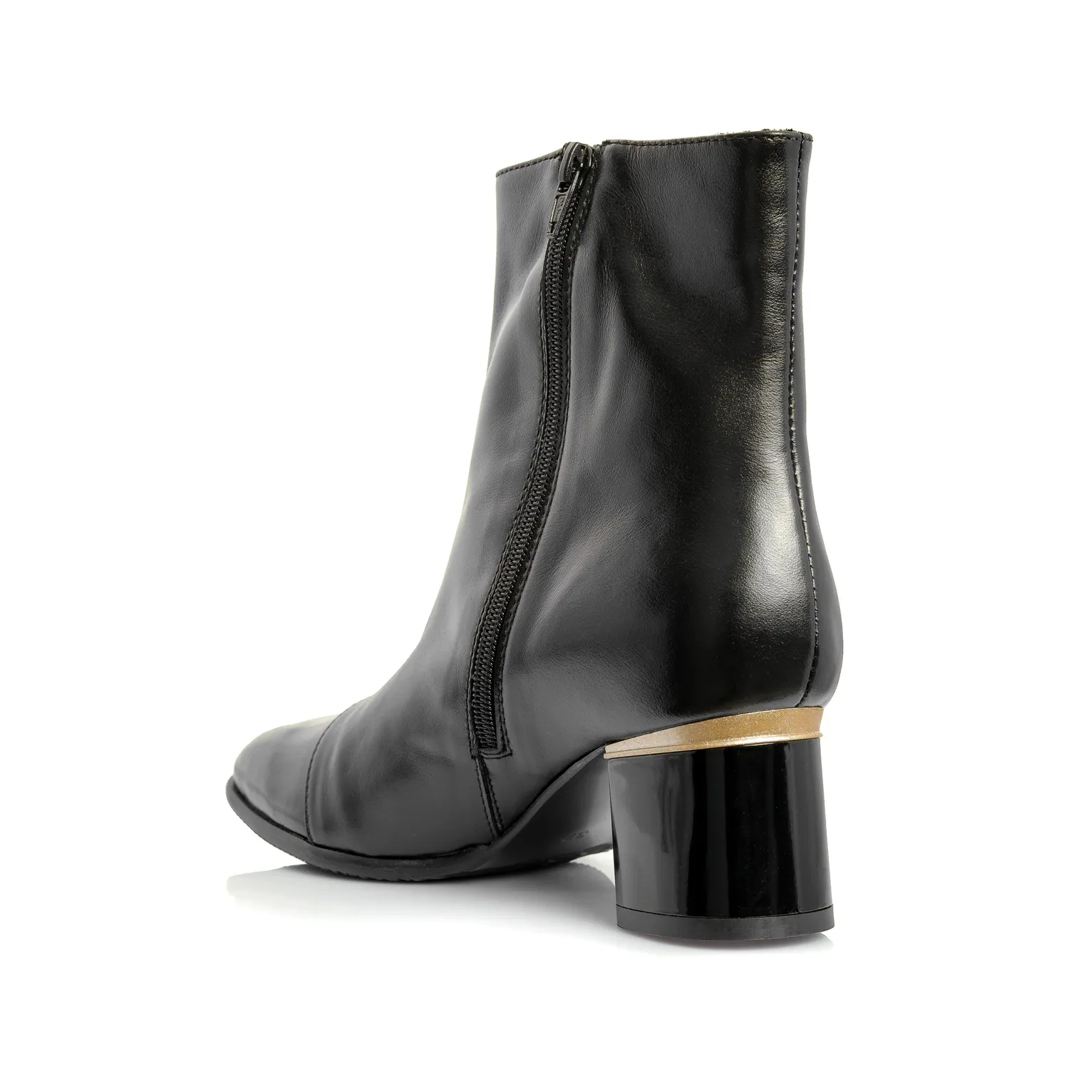 Catinca Shoes GX75A NB ghete dama piele naturala negru
