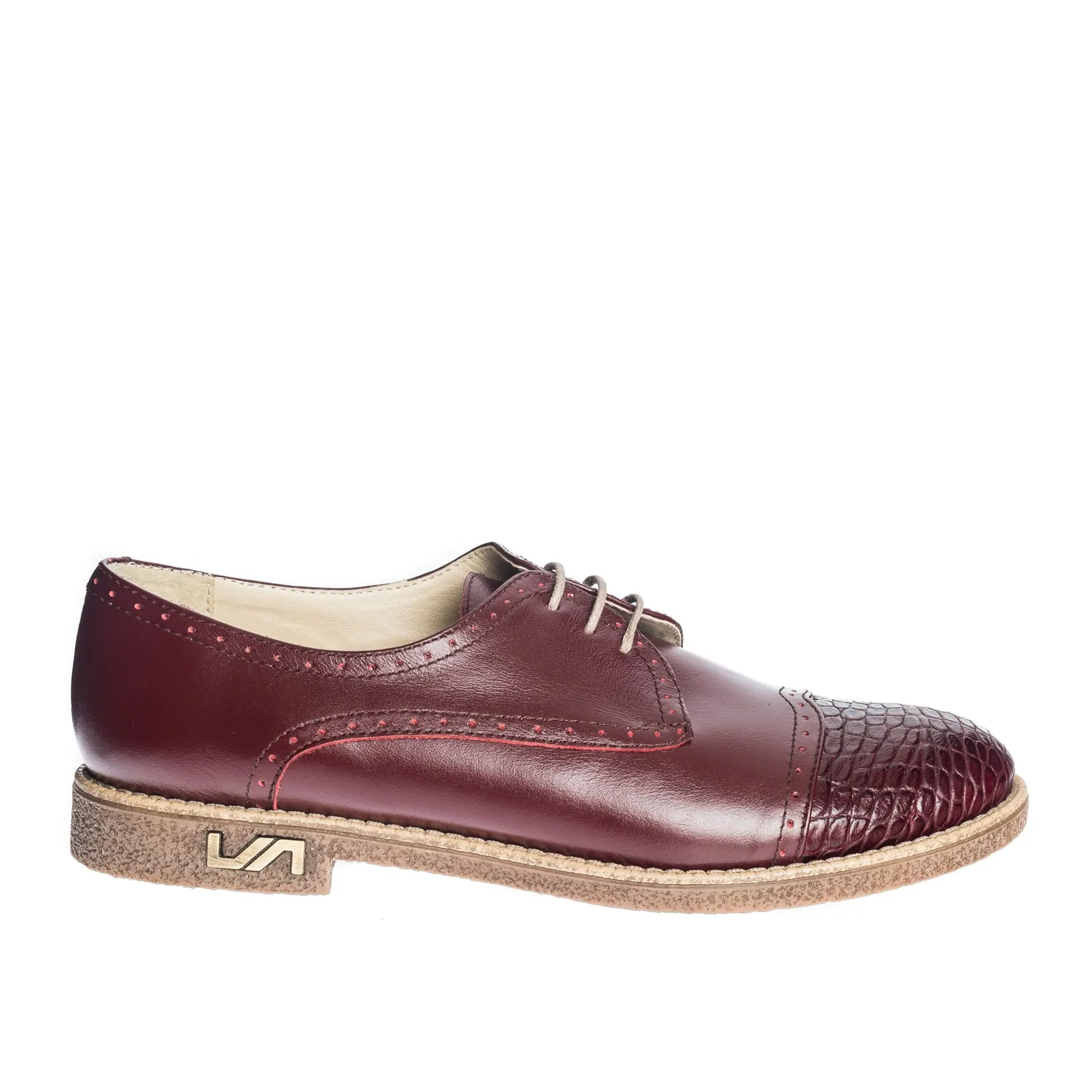 Catinca Shoes G11 B pantofi damă bordo piele