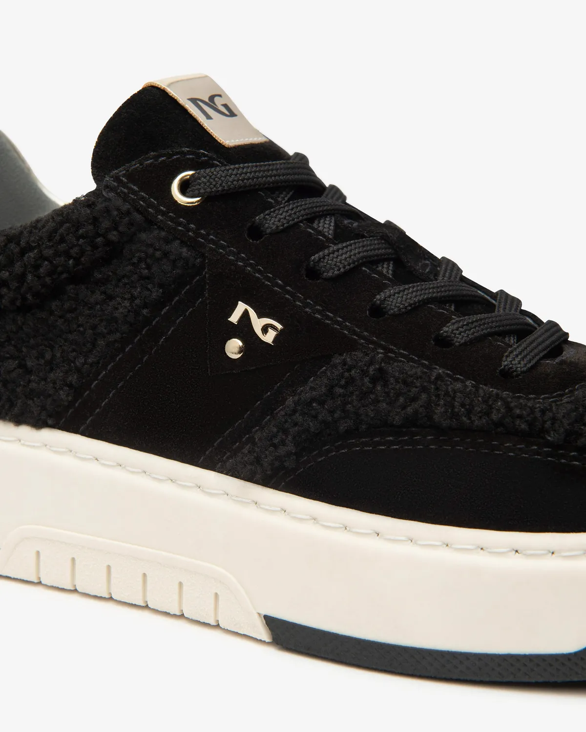NeroGiardini sneakers damă piele întoarsă memory