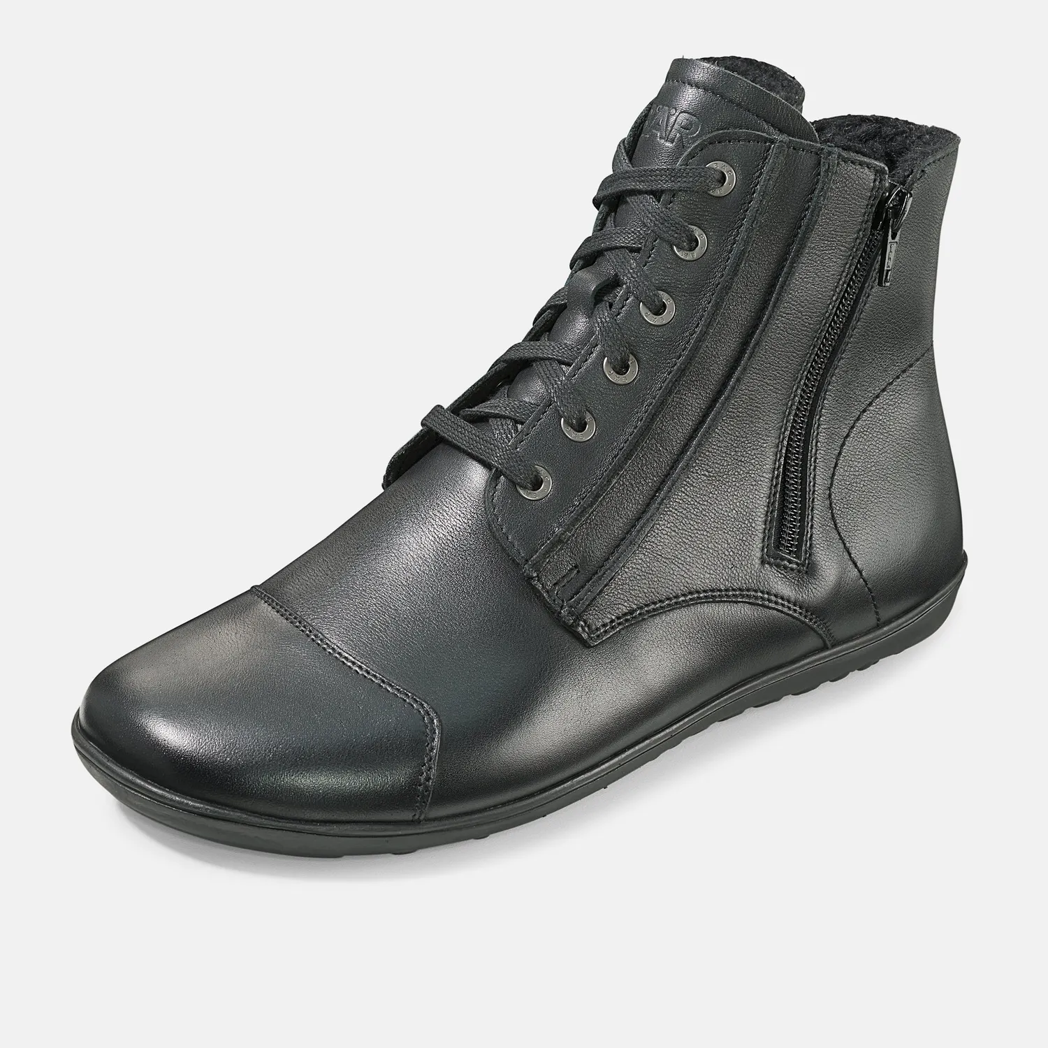 BÄR B Barefoot Jason ghete bărbați negre lână