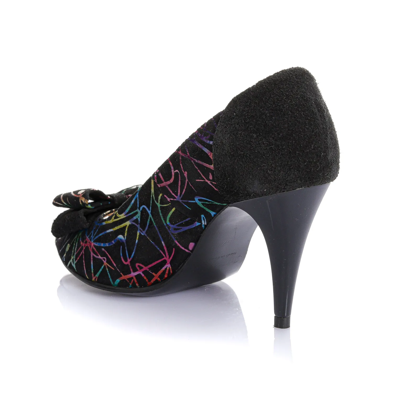 Catinca Shoes F23 NFC pantofi dama negri piele naturala