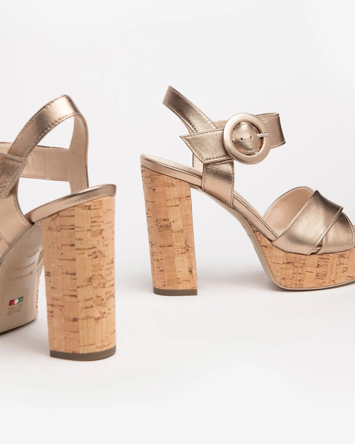 NeroGiardini sandale piele dama de vara Made in Italy