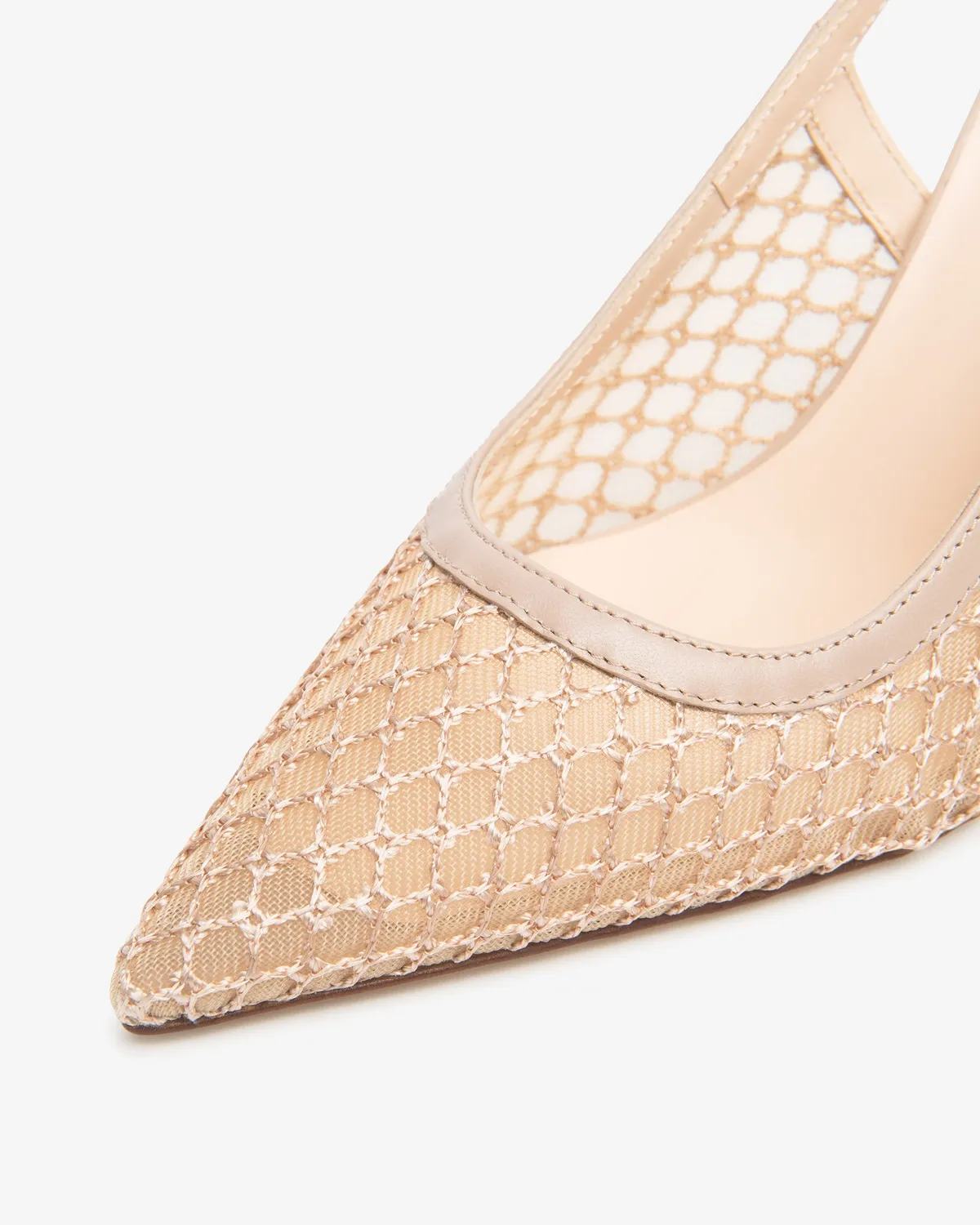 NeroGiardini Premium pantofi slingback piele panza