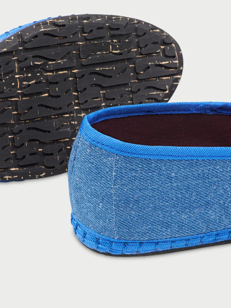 Flagelus Sun Tzu papuci denim albastru