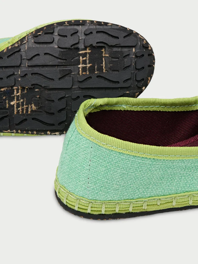 Flagelus Hanzel Kids papuci copii verde deschis