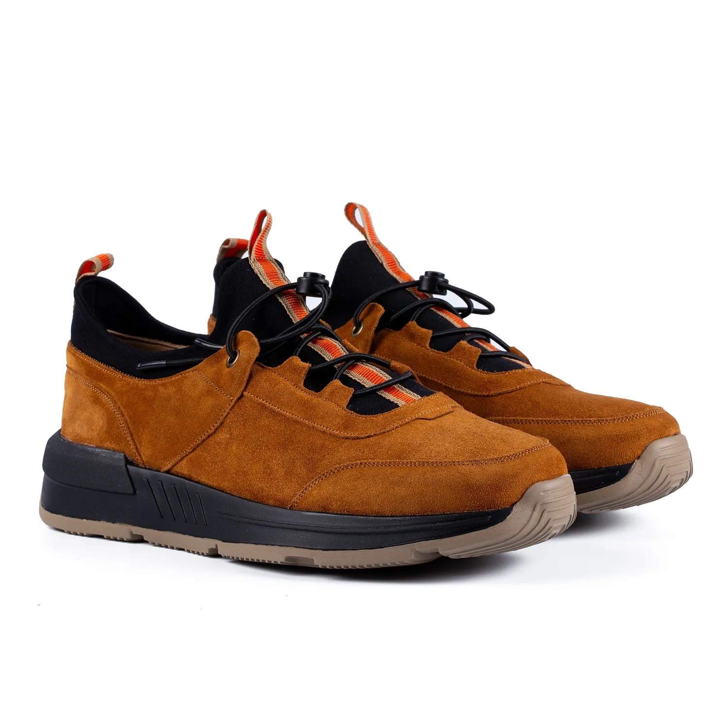 Lucas Shoes Sneaker 520 Bej sneakers bej velur piele