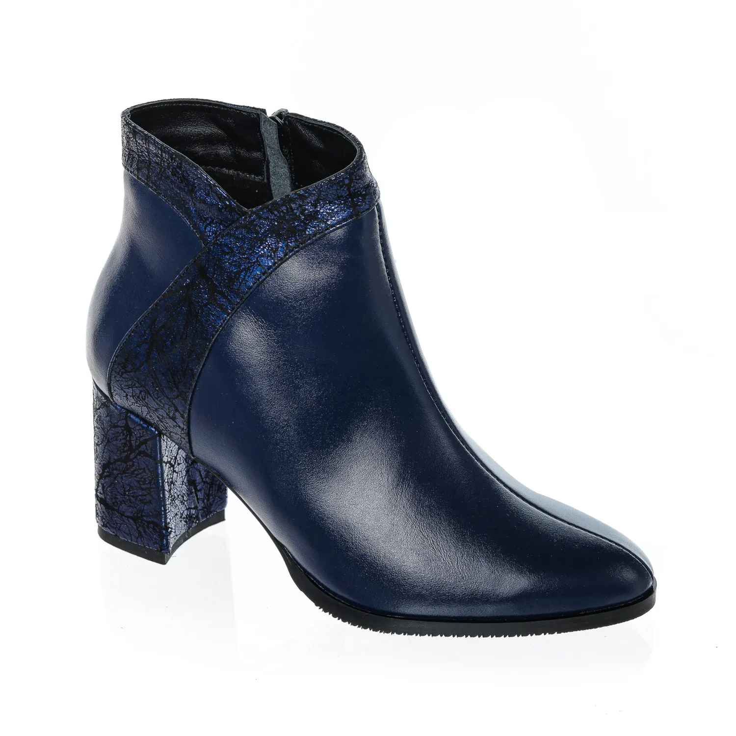Catinca Shoes GX44 BBS ghete dama piele naturala blue box