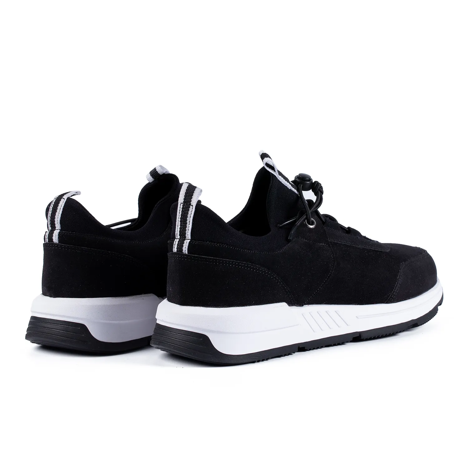 Lucas Shoes 520 sneakers piele negru velur