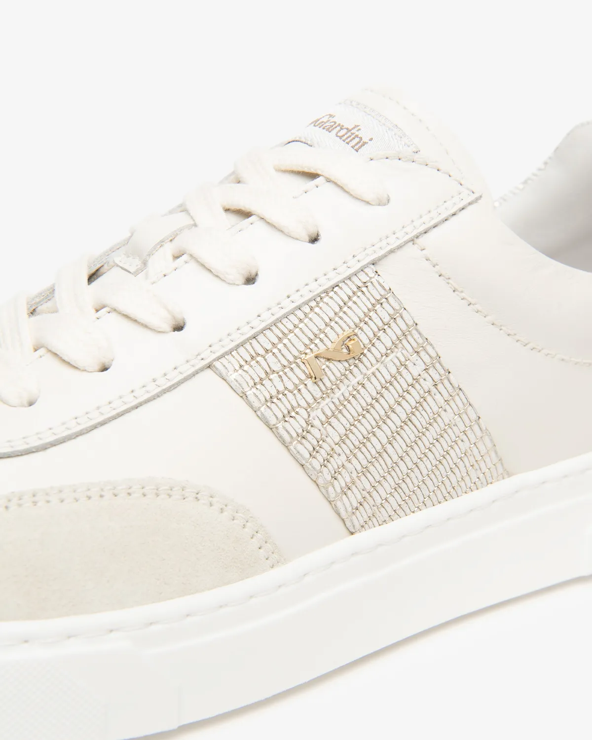 NeroGiardini sneakers damă piele și velur vară