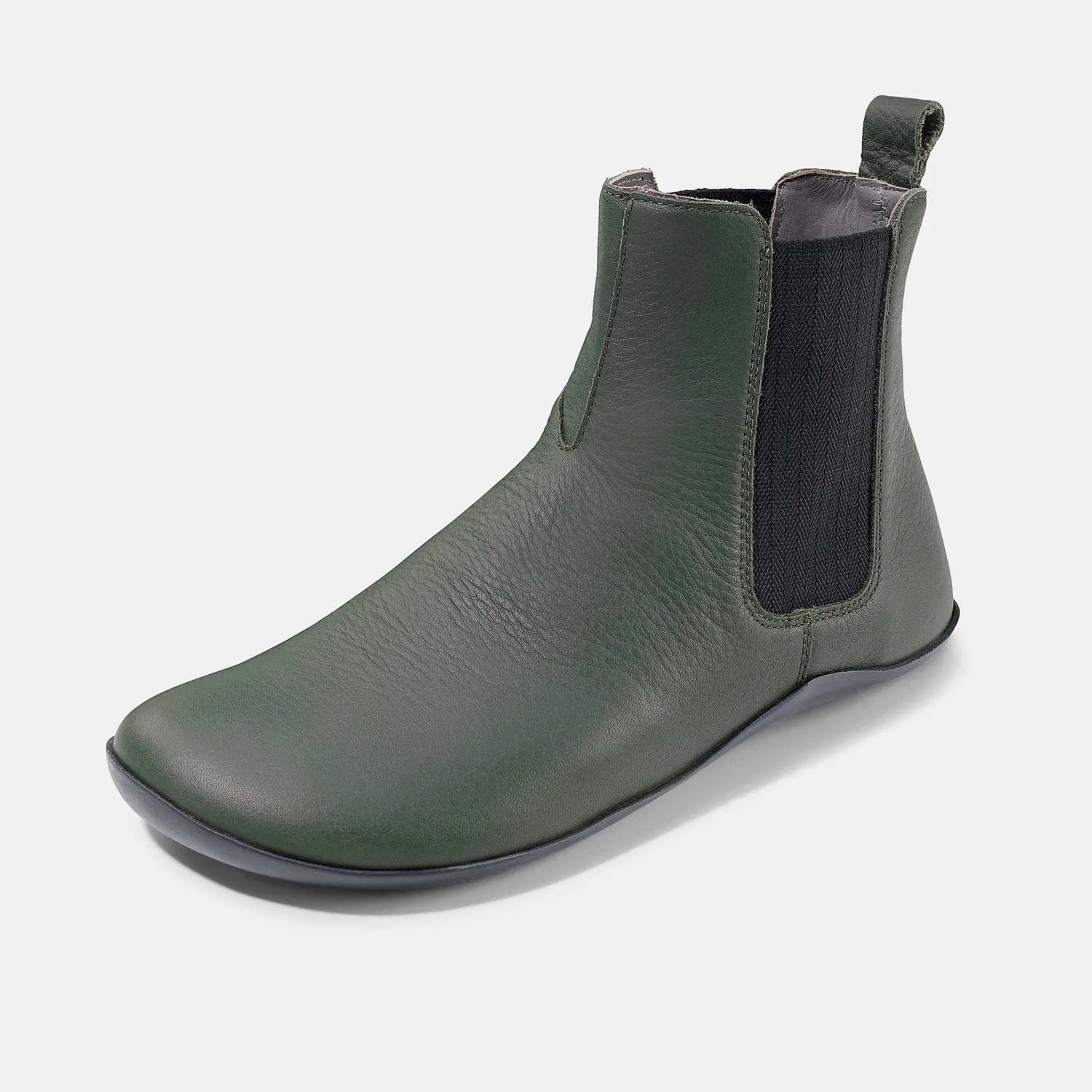 BÄR Elif pantofi barefoot piele negri chelsea
