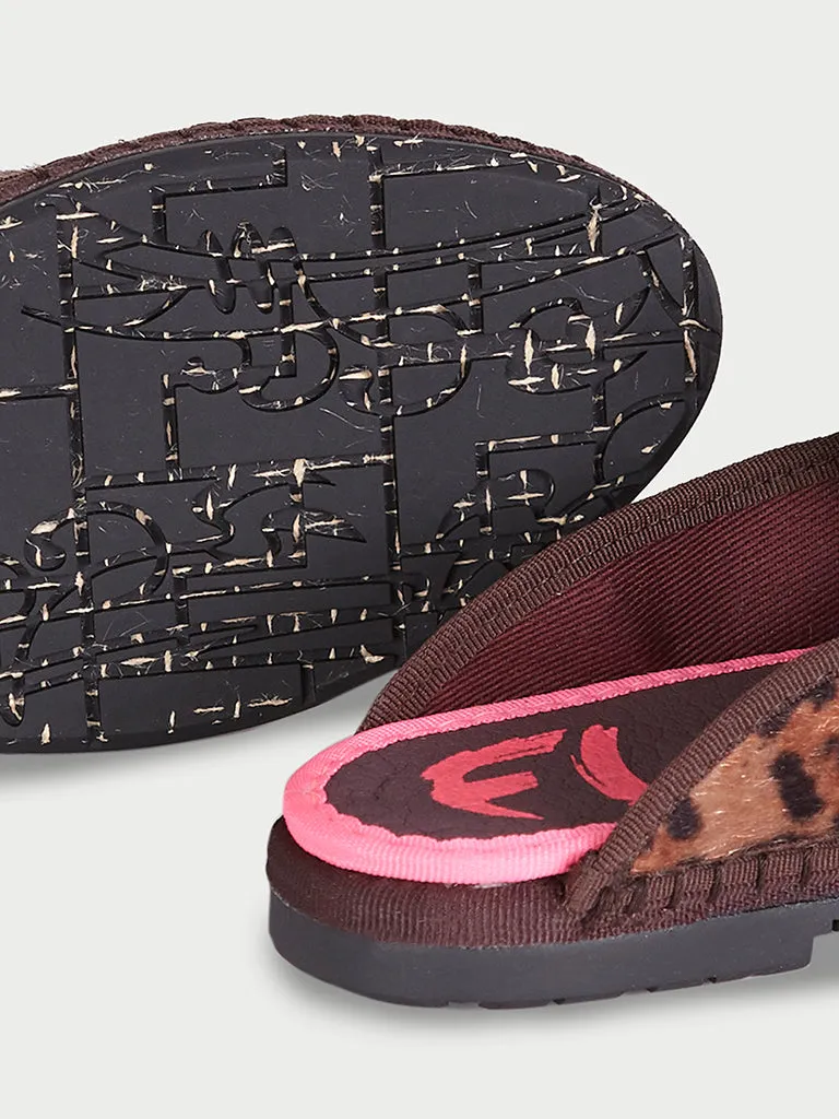 Flagelus Bruna Feline Brown loafers maro