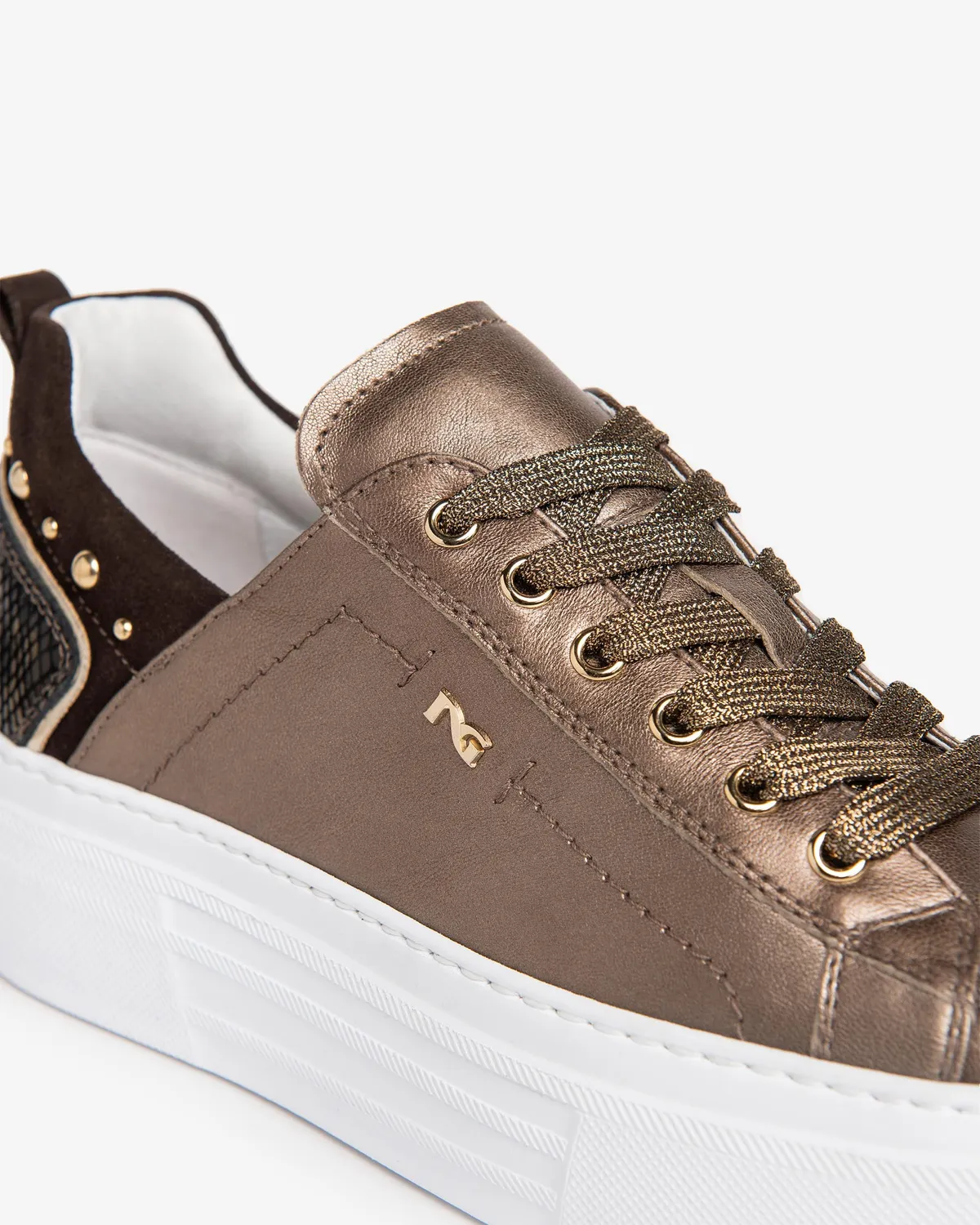 NeroGiardini sneakers dama piele cu brant DryGo