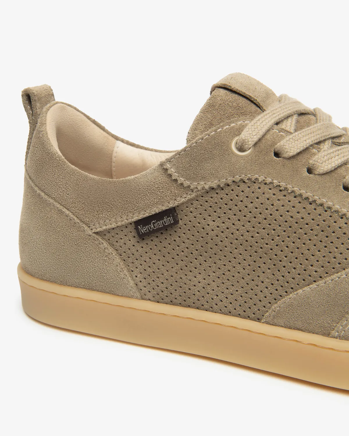 NeroGiardini sneakers bărbați velur casual eleganți