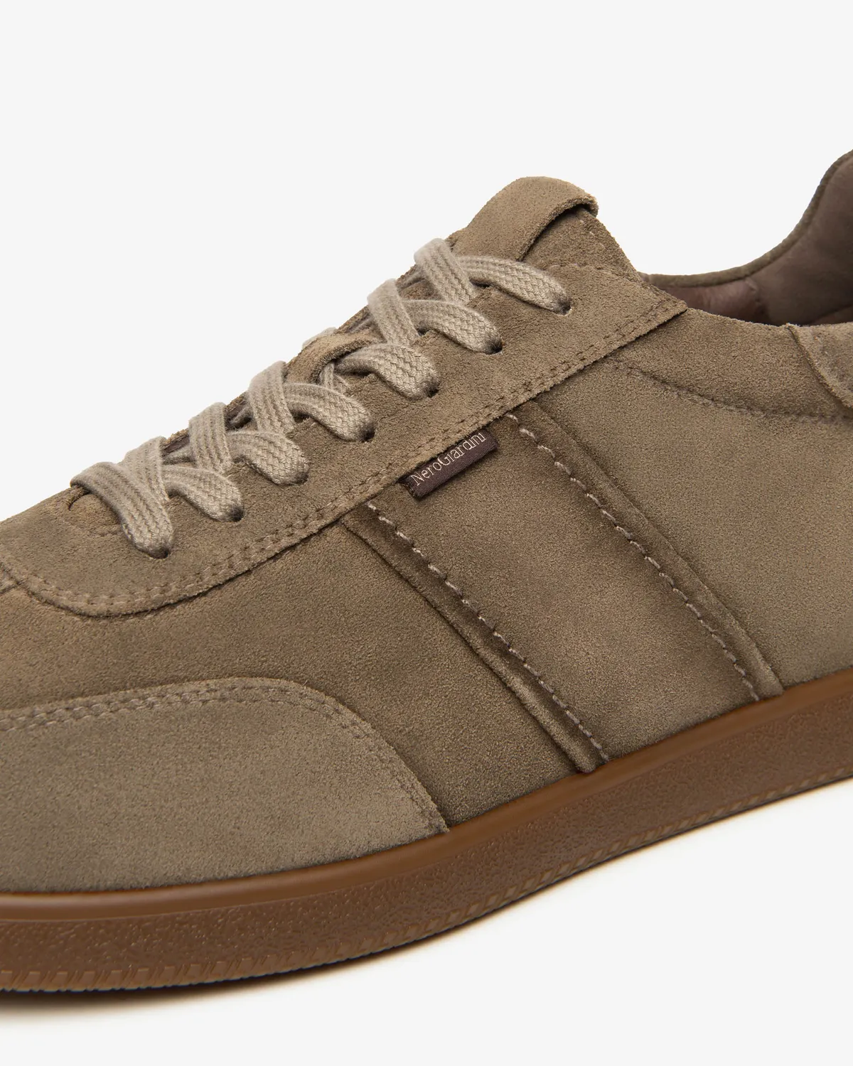 NeroGiardini sneakers barbati piele intoarsa casual