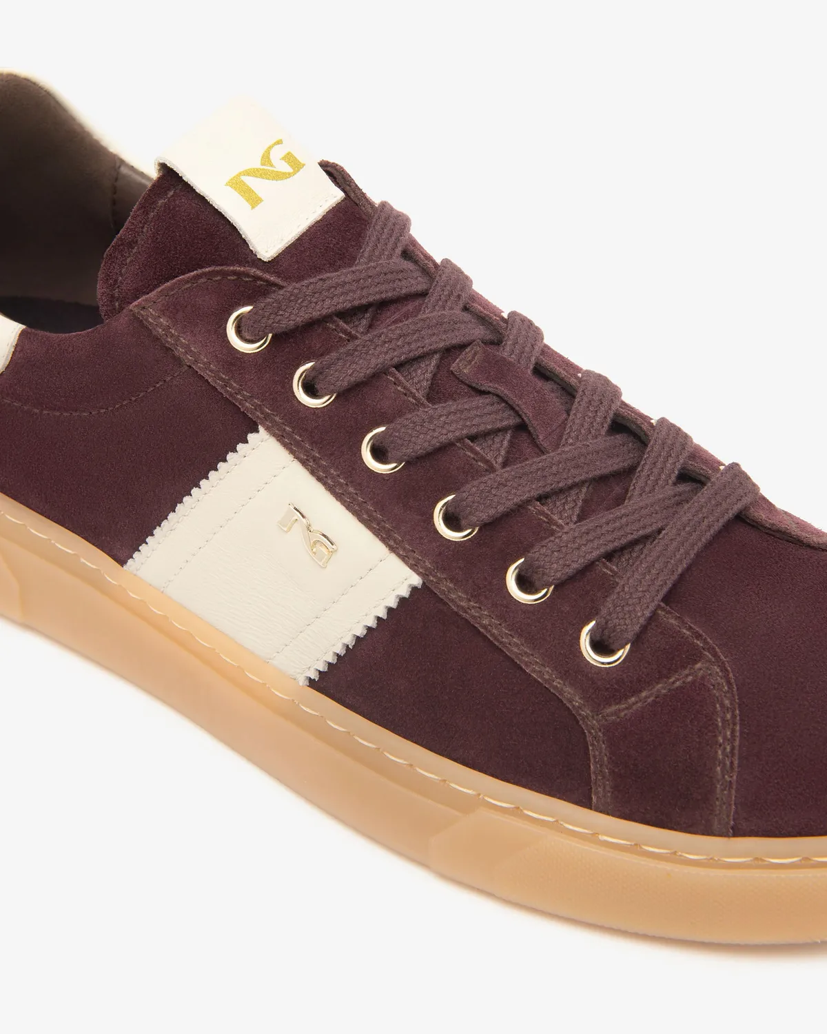 NeroGiardini sneakers piele întoarsă și piele damă