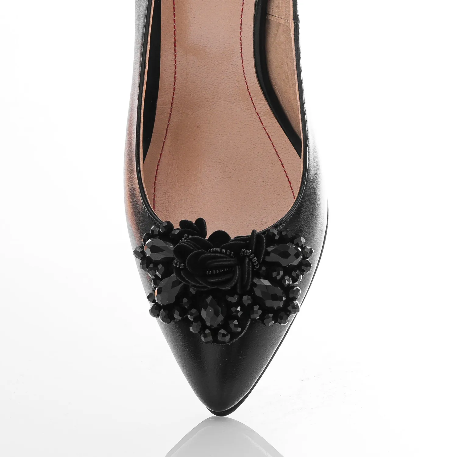Catinca Shoes D43 NB sandale damă negru box piele