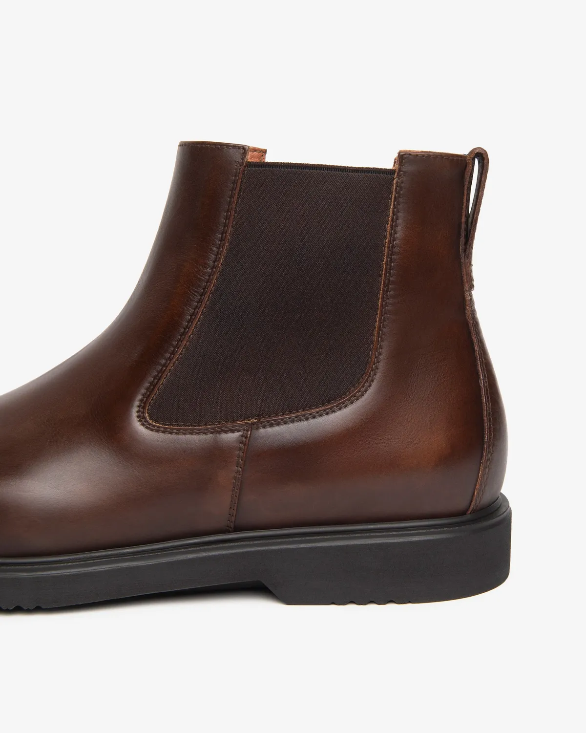 NeroGiardini Ghete Chelsea Barbati Piele cu Elastic