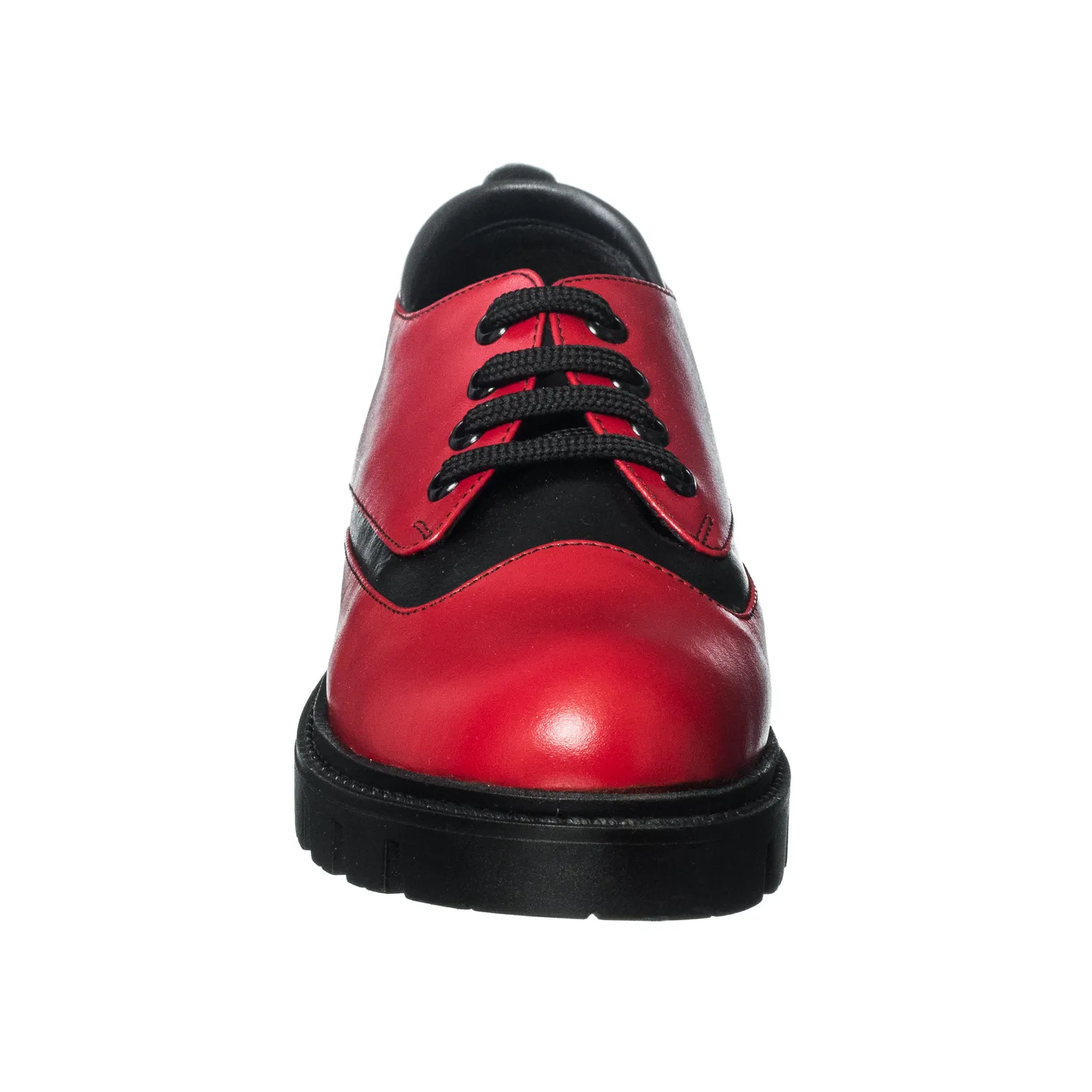 Catinca Shoes X4 RBN pantofi dama piele naturala rosu