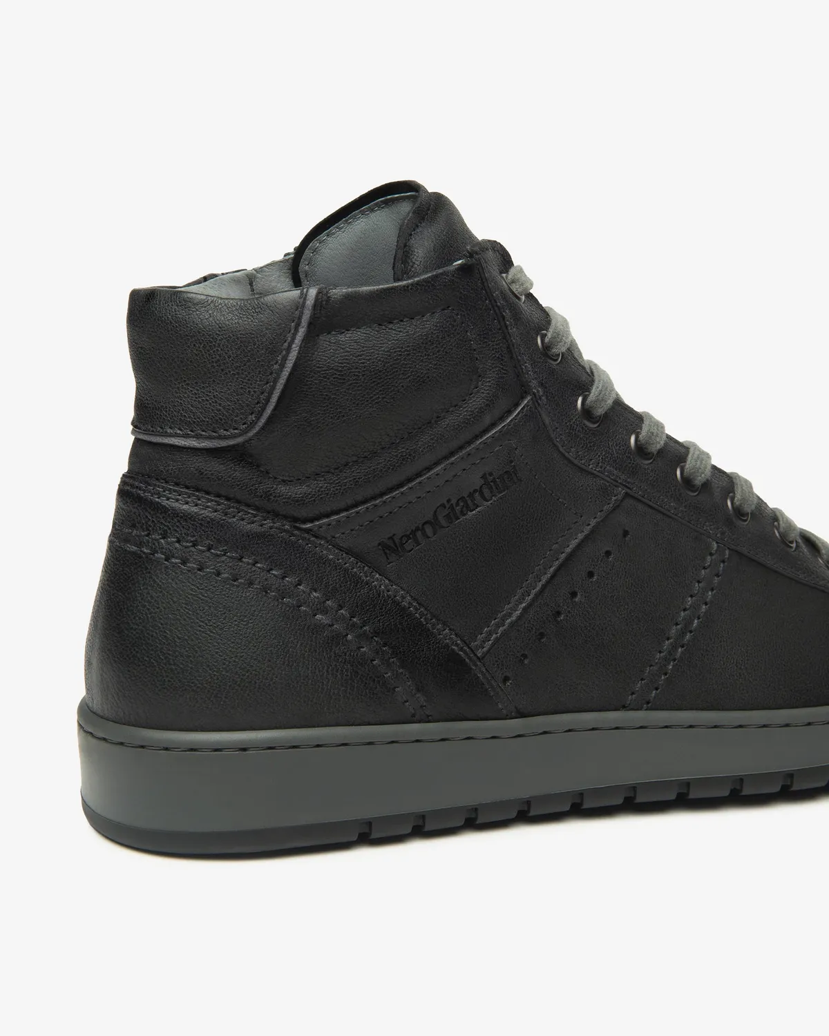 NeroGiardini Sneakers High Top Piele Barbati Marimi 39-46