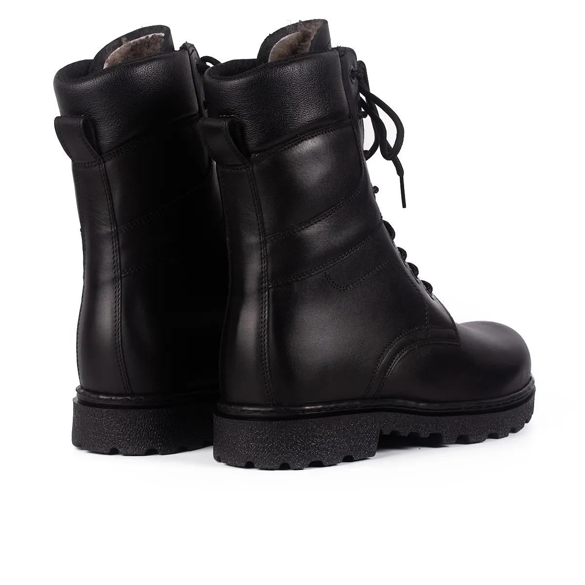 Lucas Shoes 380 Mira bocanci bărbați piele negru