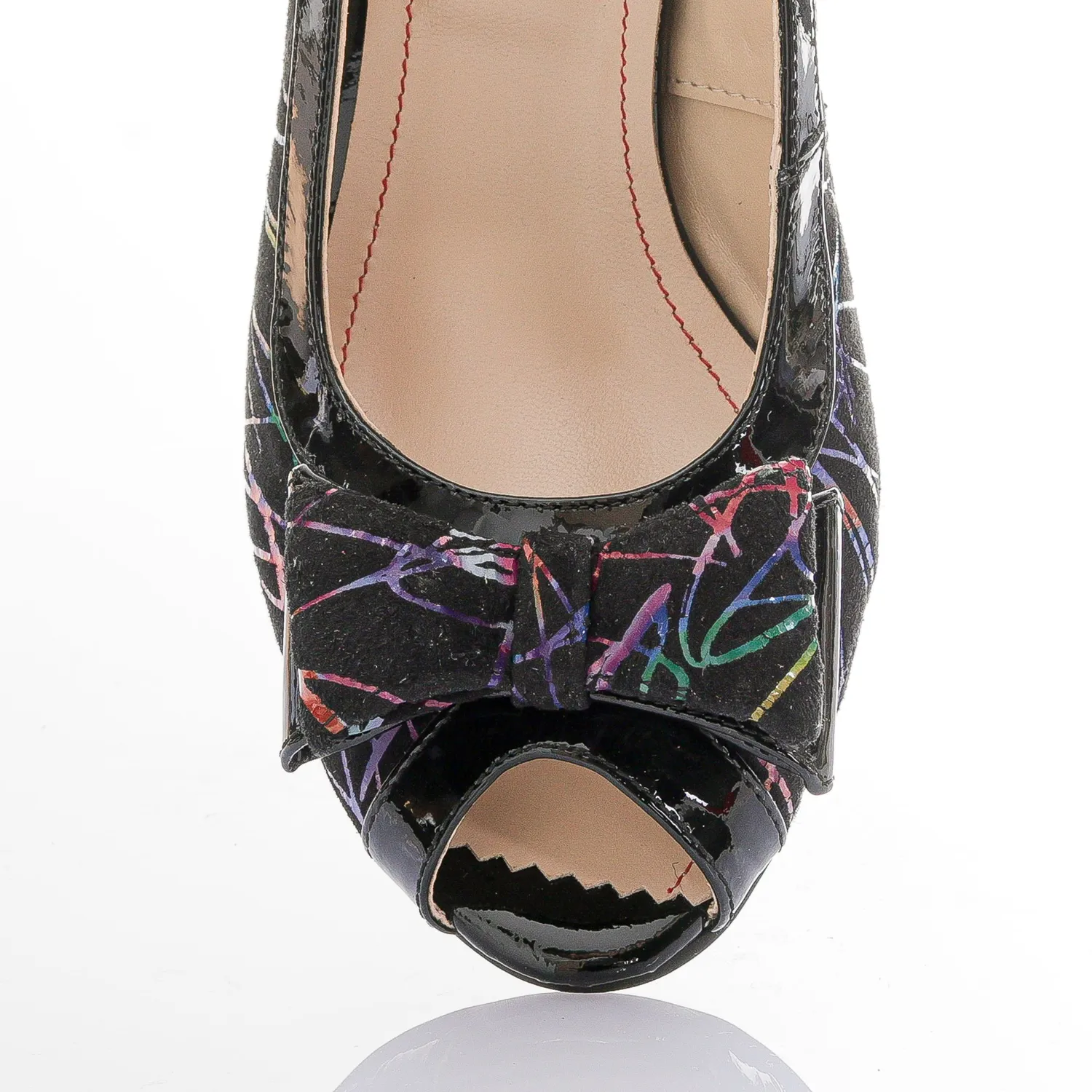 Catinca Shoes F22 NFC sandale piele naturala negru firicel