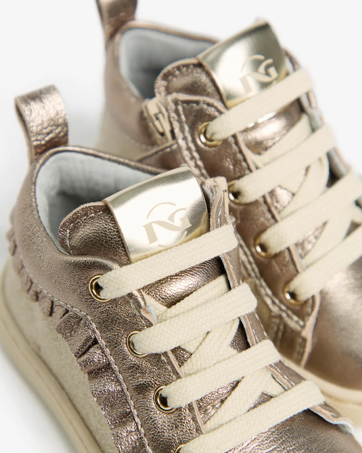 NeroGiardini sneakers piele fete mici toamna-iarna