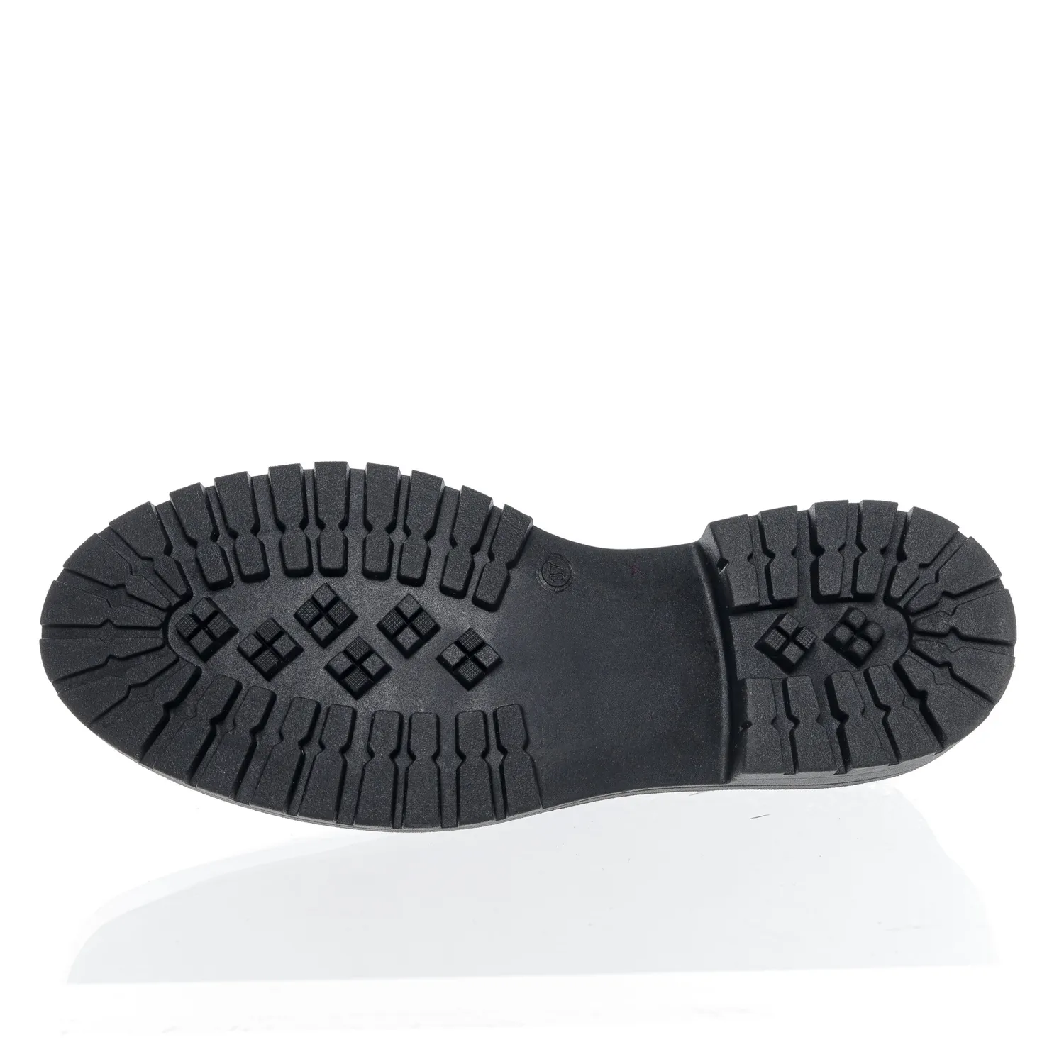 Catinca Shoes G9 NPC pantofi piele negru cu patrătele