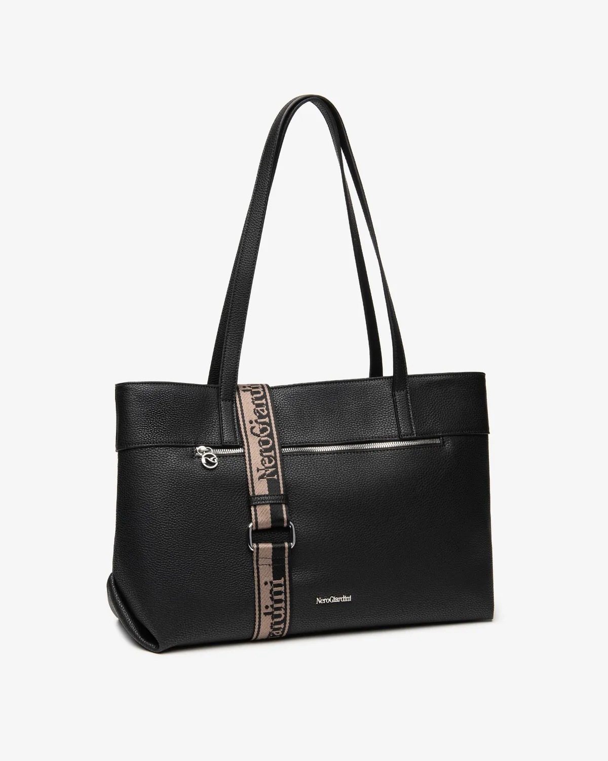 NeroGiardini Geanta Tote Dama Material Tehnic Eleganta