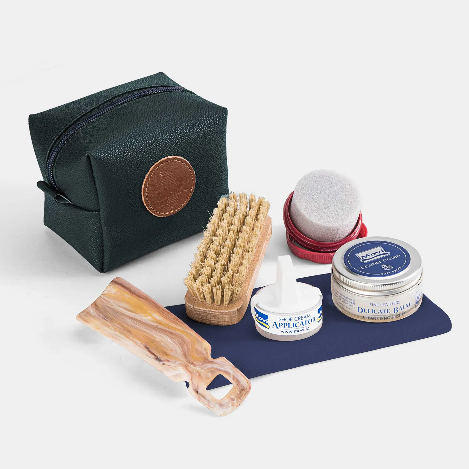 BÄR Shoe Care Set îngrijire pantofi roșu