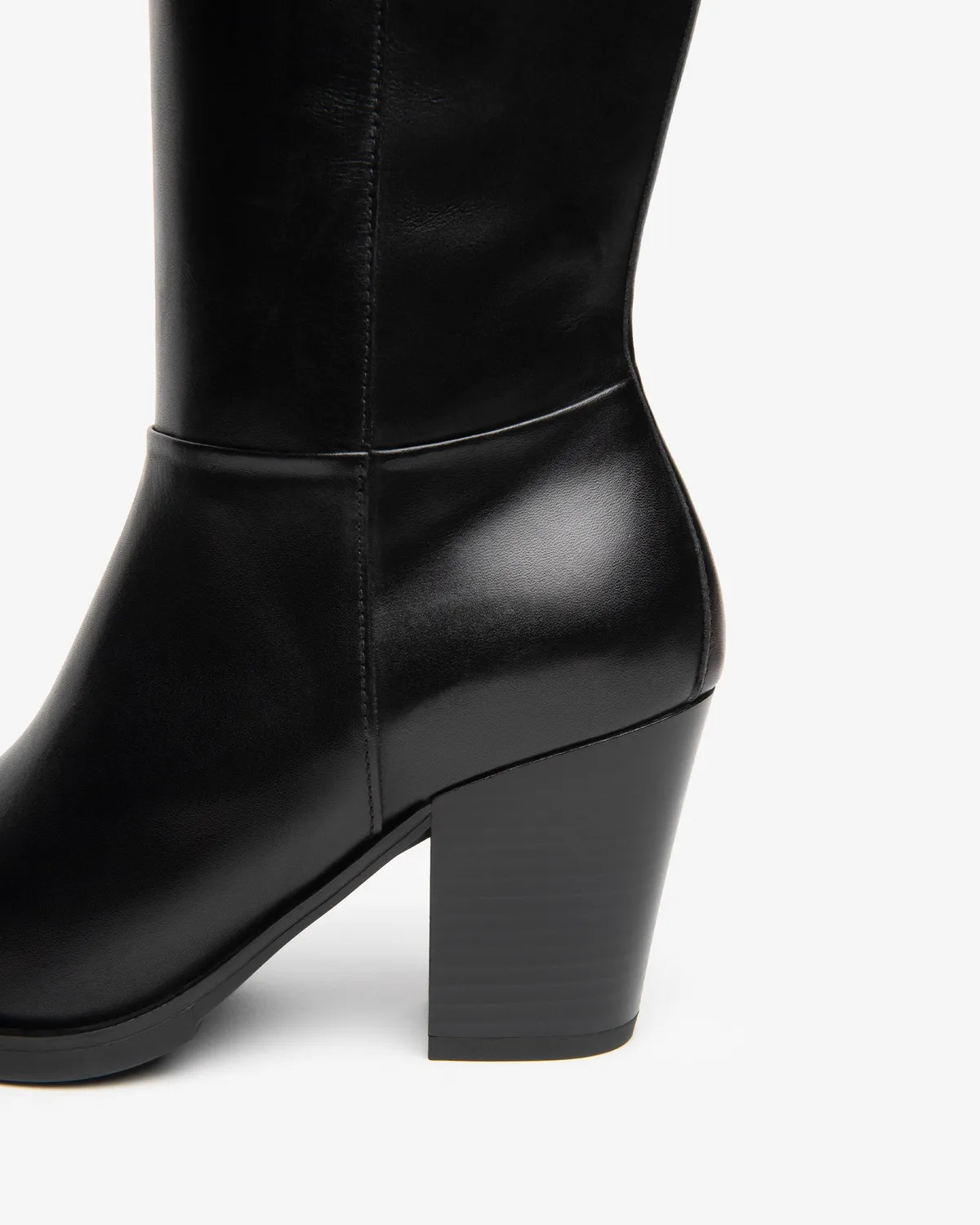 NeroGiardini cizme piele dama western toc 80 mm cu fermoar