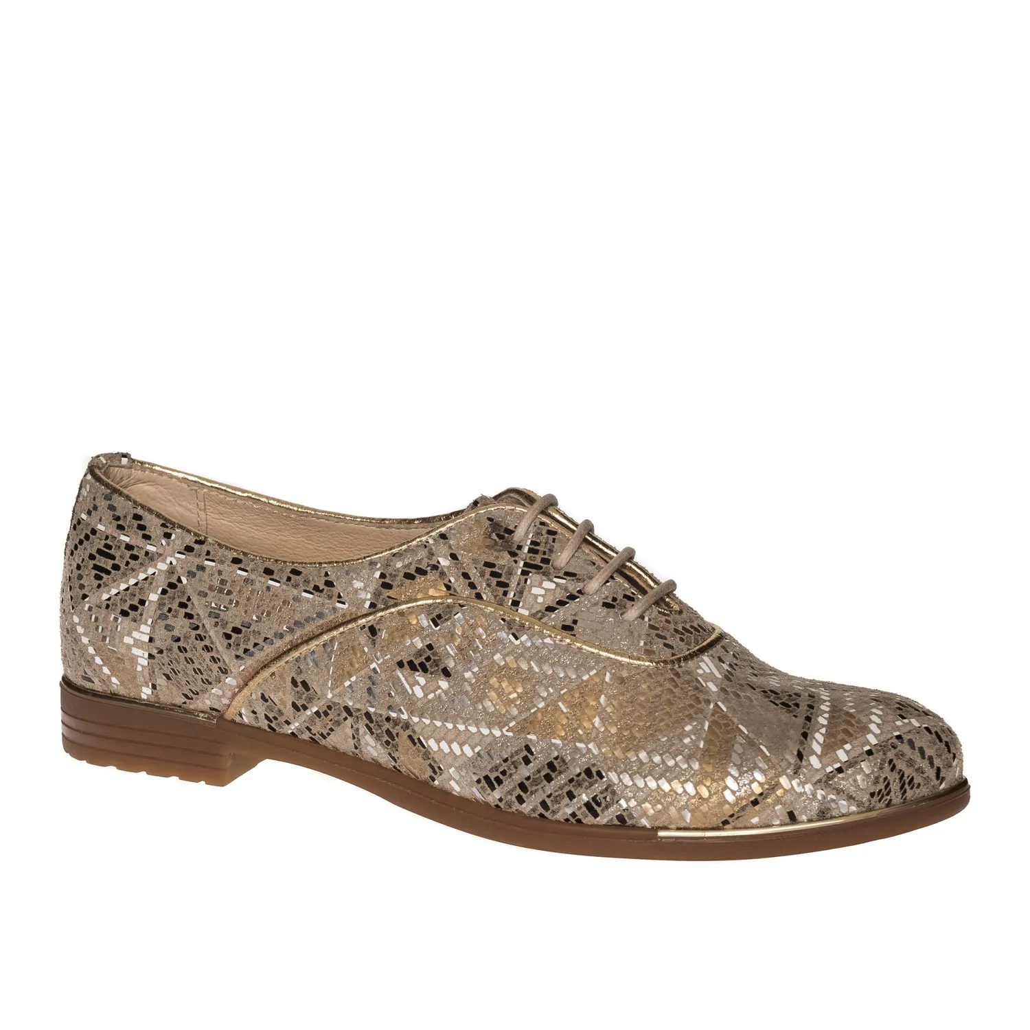Catinca Shoes G5 M pantofi dama piele naturala mozaic