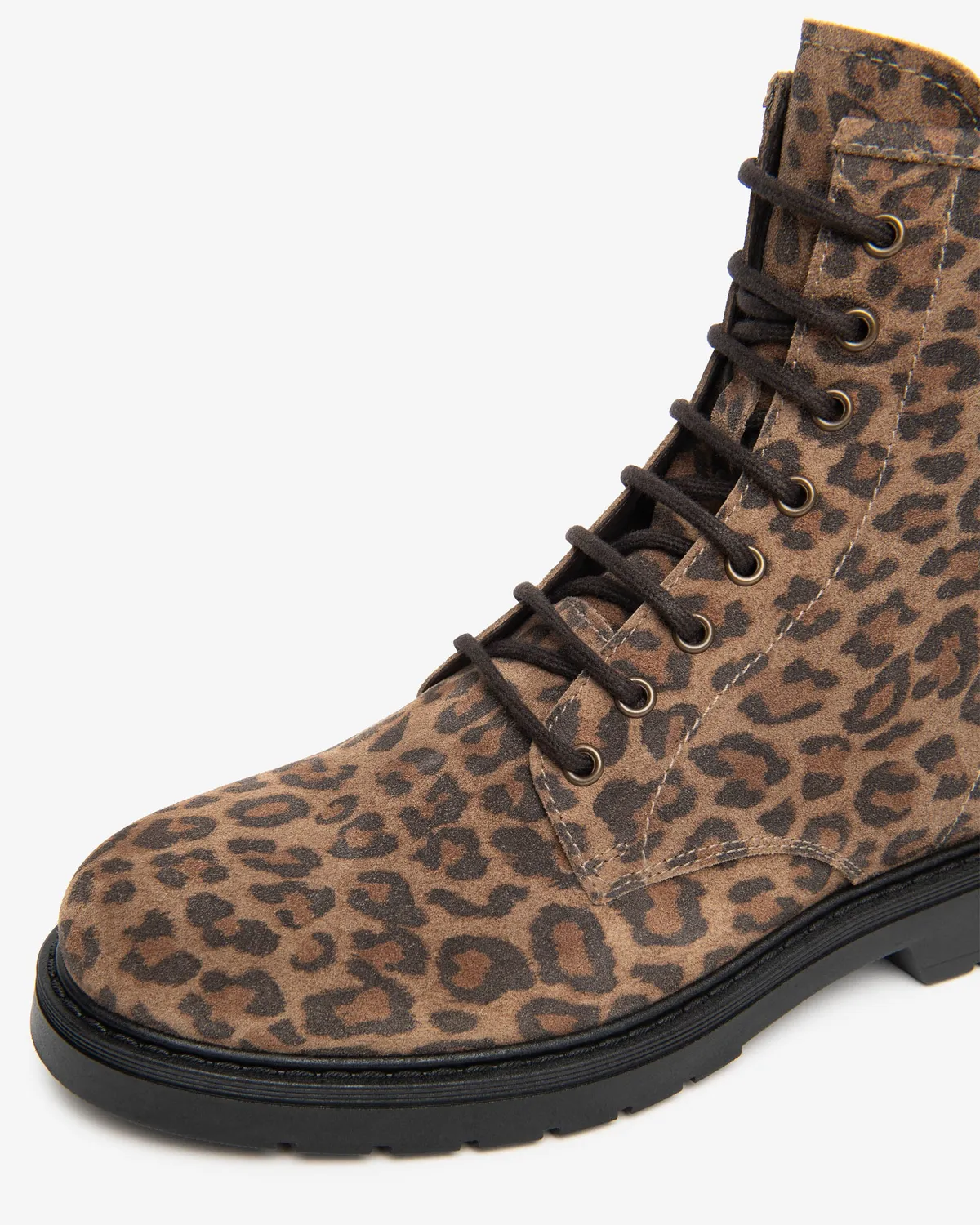 NeroGiardini bocanci piele intoarsa femei animal print