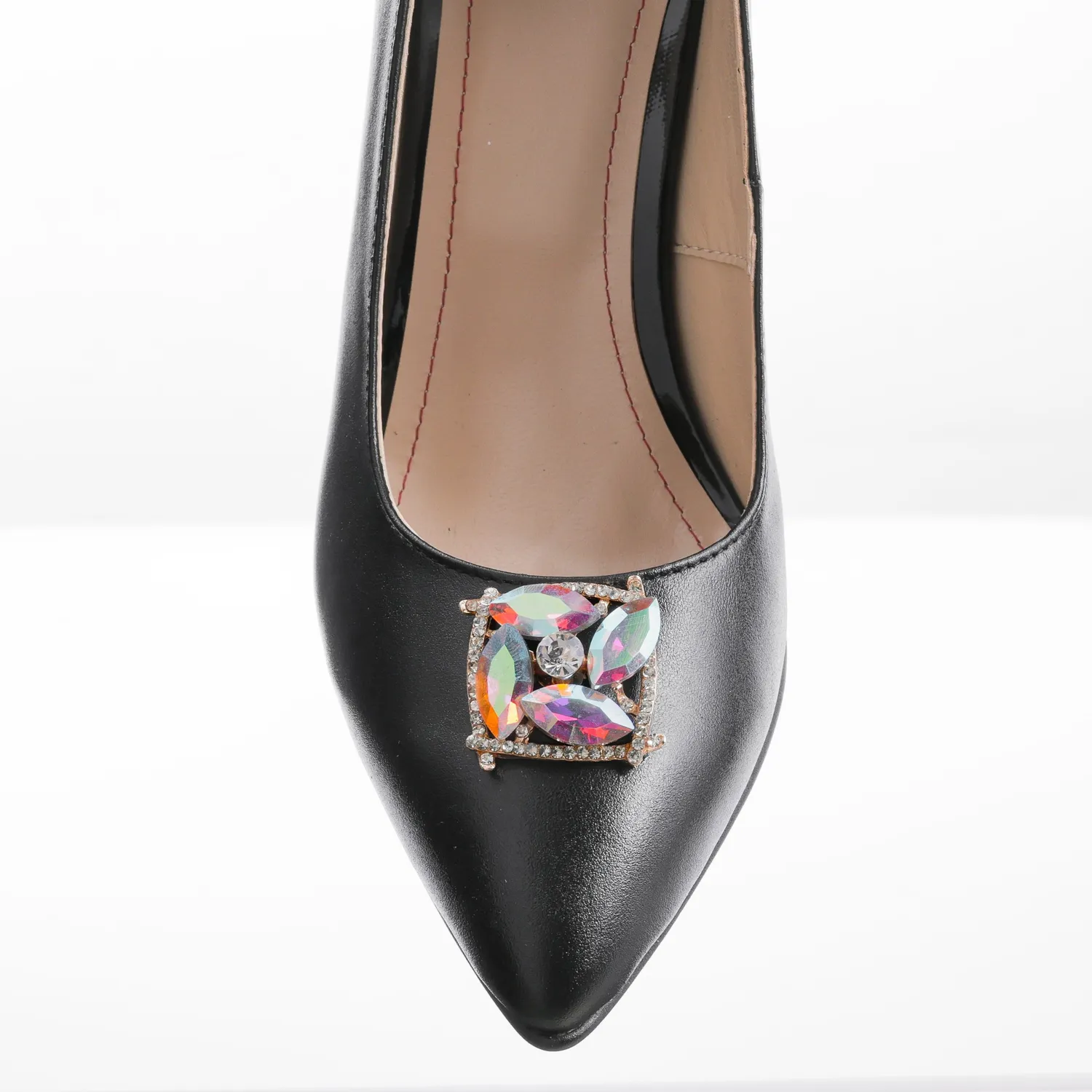 Catinca Shoes A65 NE pantofi damă piele negru box