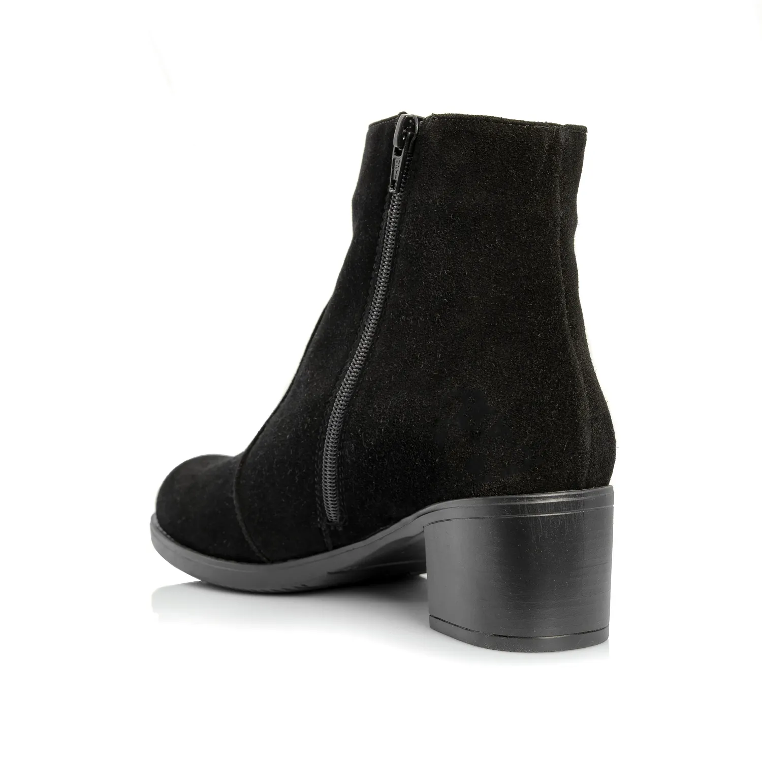 Catinca Shoes T54 NA ghete damă piele negru antilopă