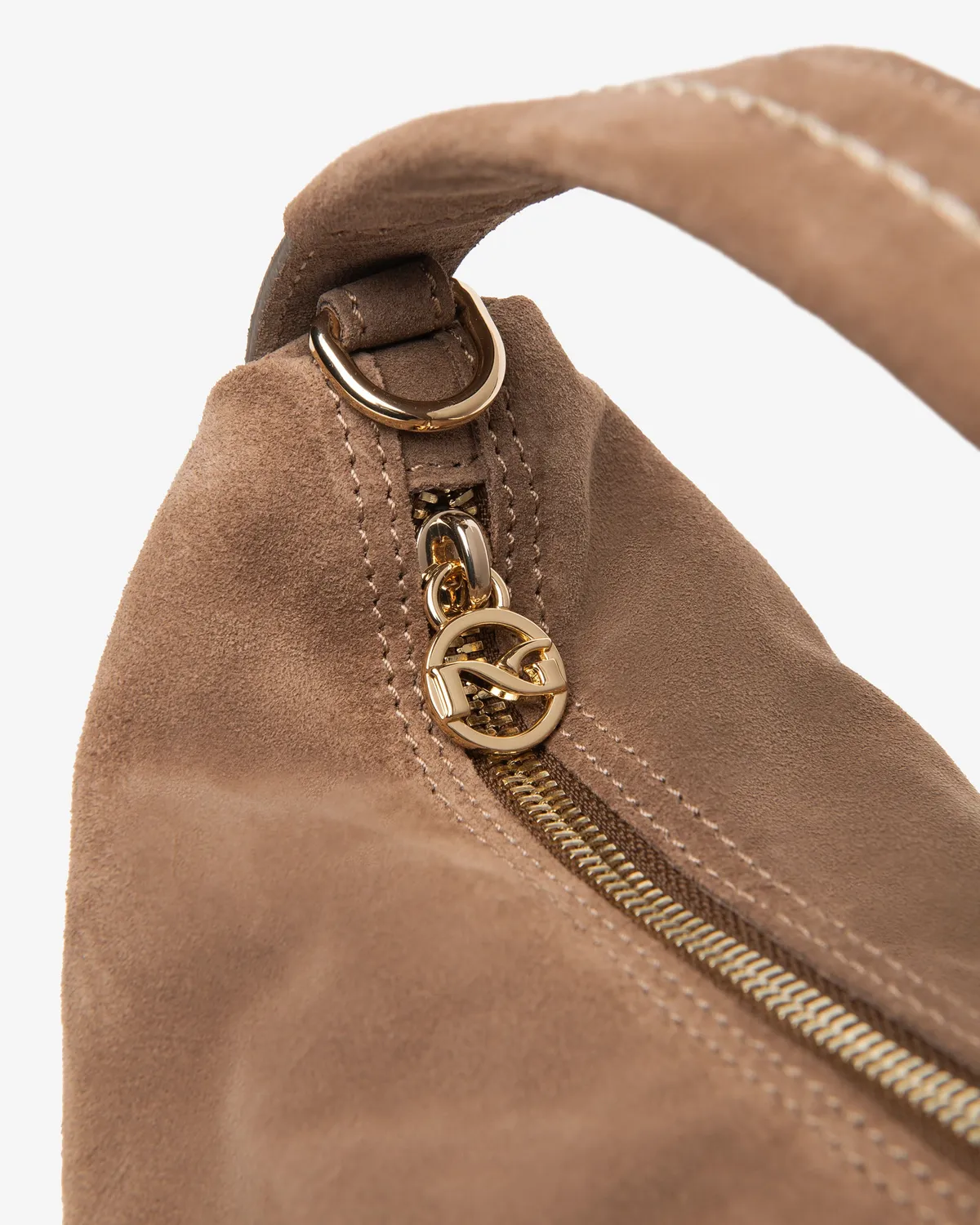 NeroGiardini geanta hobo dama piele intoarsa