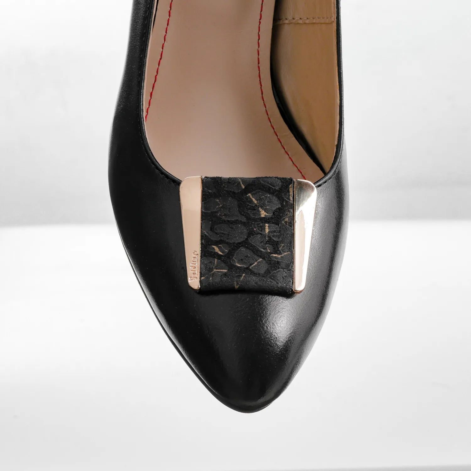 Catinca Shoes A75 NE pantofi dama piele negru office