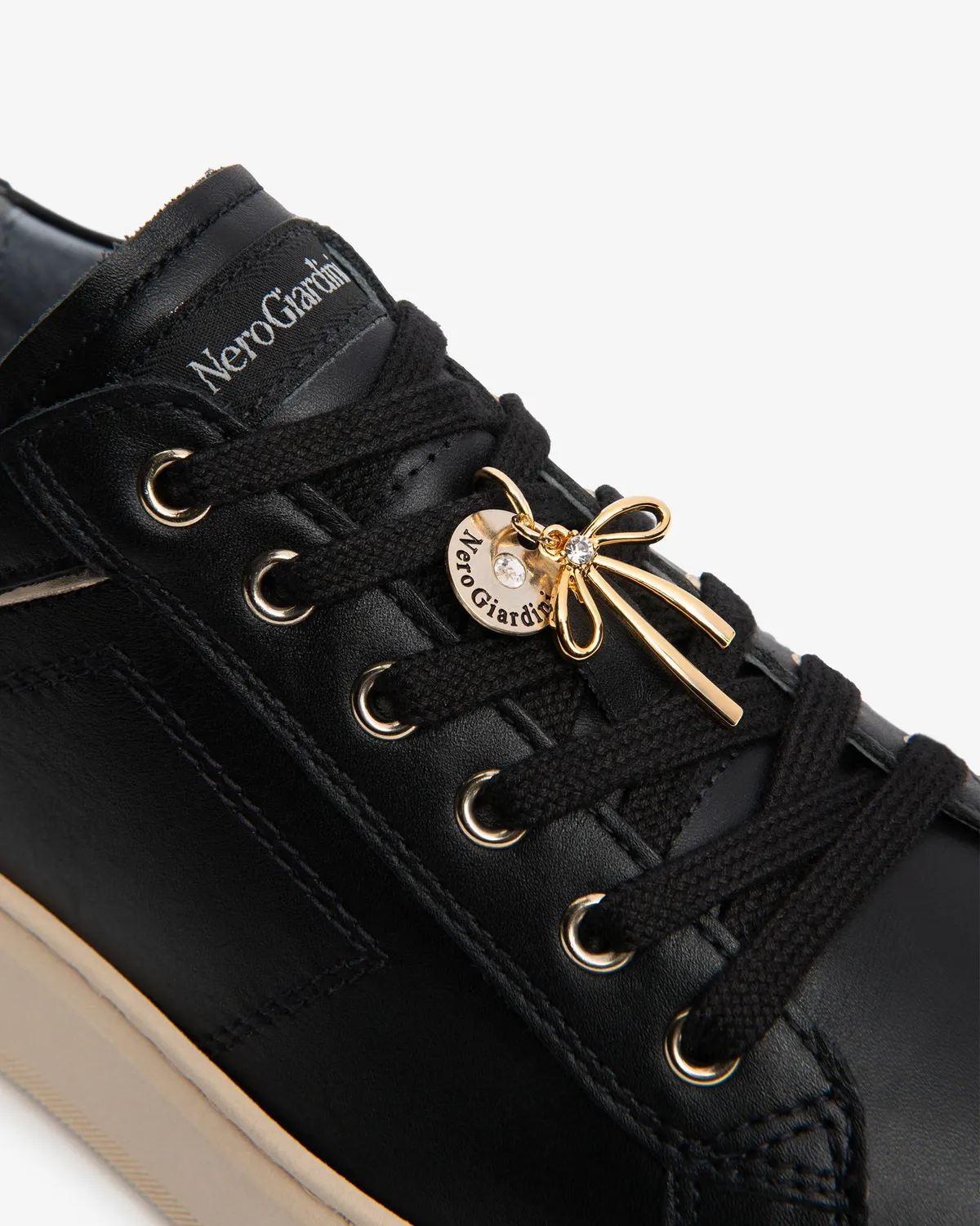 Sneakers piele dama NeroGiardini platforma 40mm
