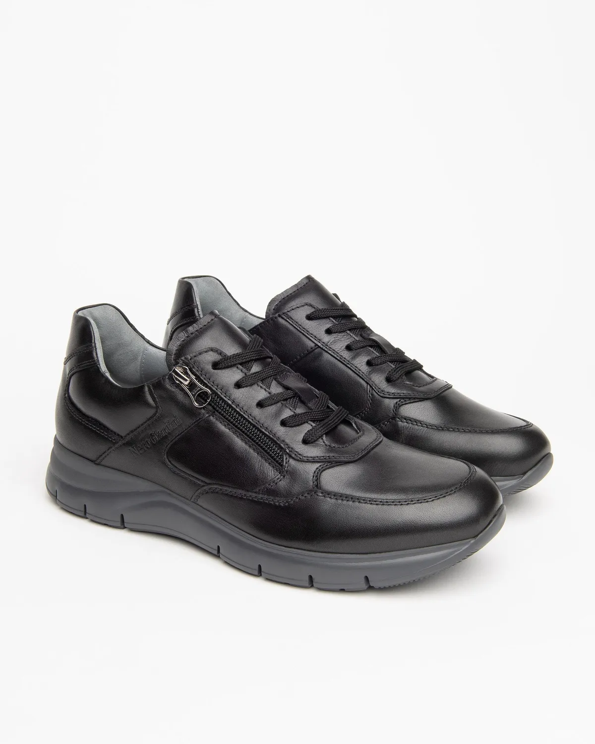 NeroGiardini sneakers piele bărbați branț DryGo