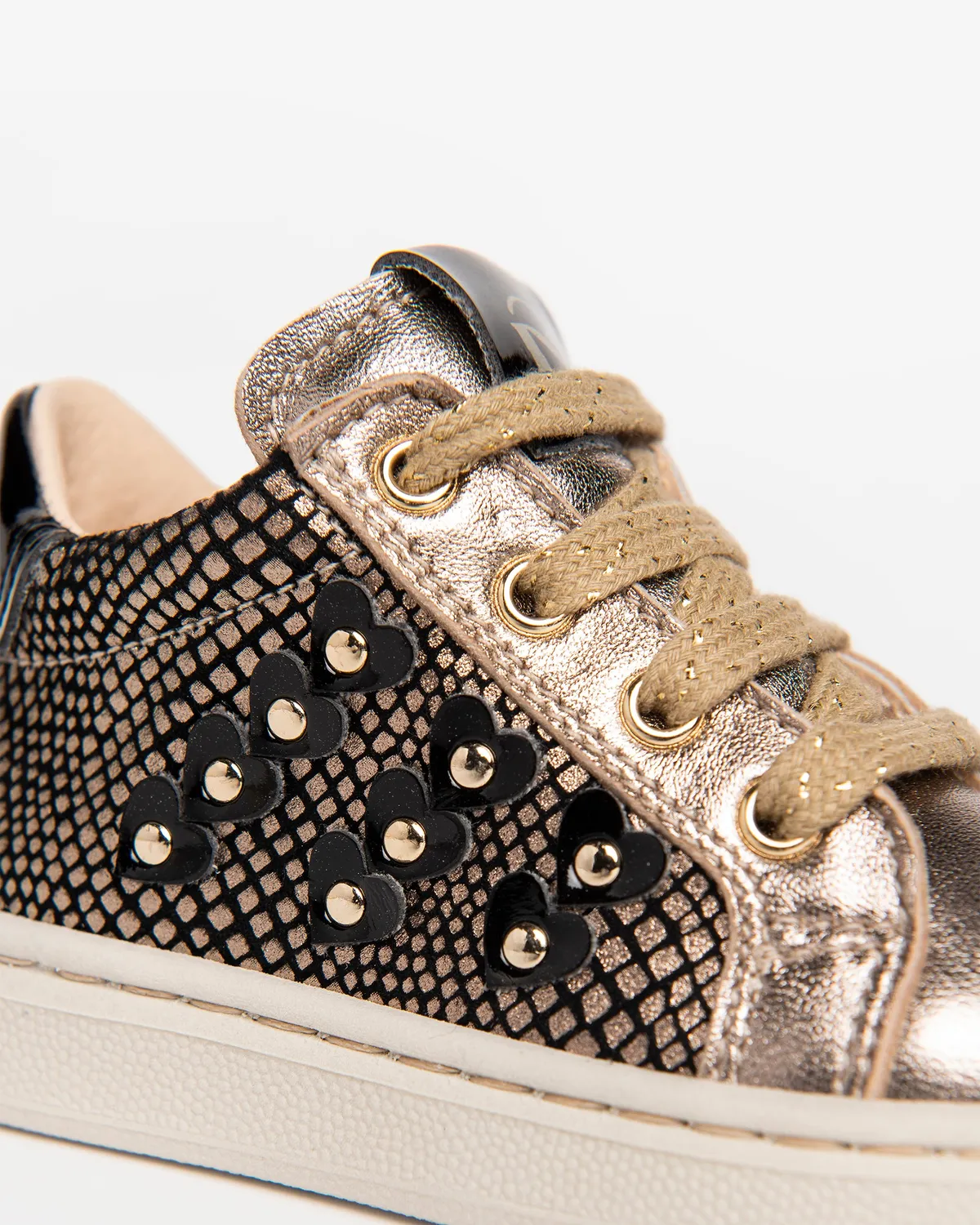 NeroGiardini pantofi sport piele fetite baby cu scai