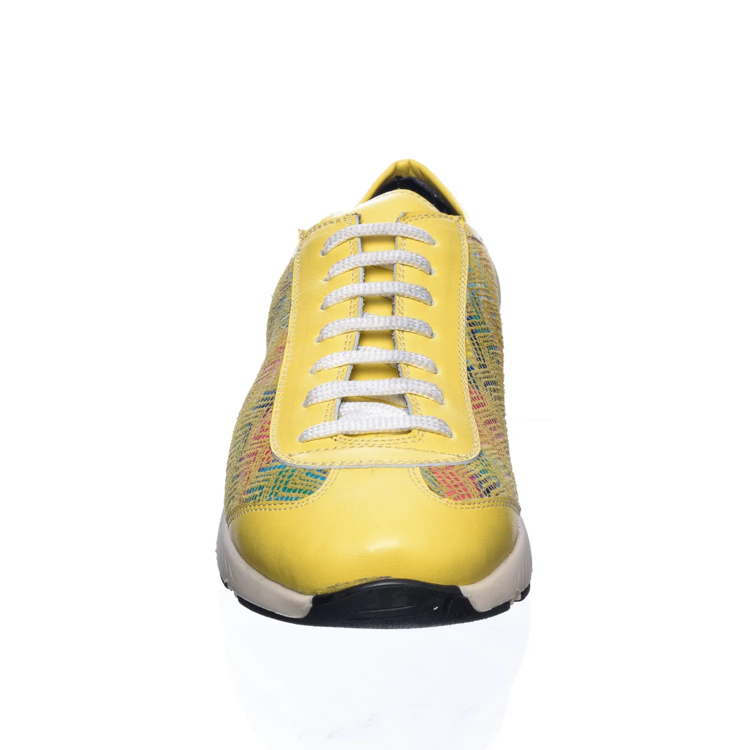 Catinca Shoes AD8 GM pantofi sport galben piele