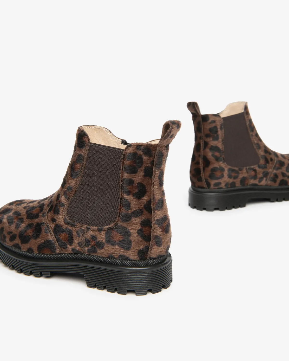NeroGiardini ghete chelsea fete animal print iarna