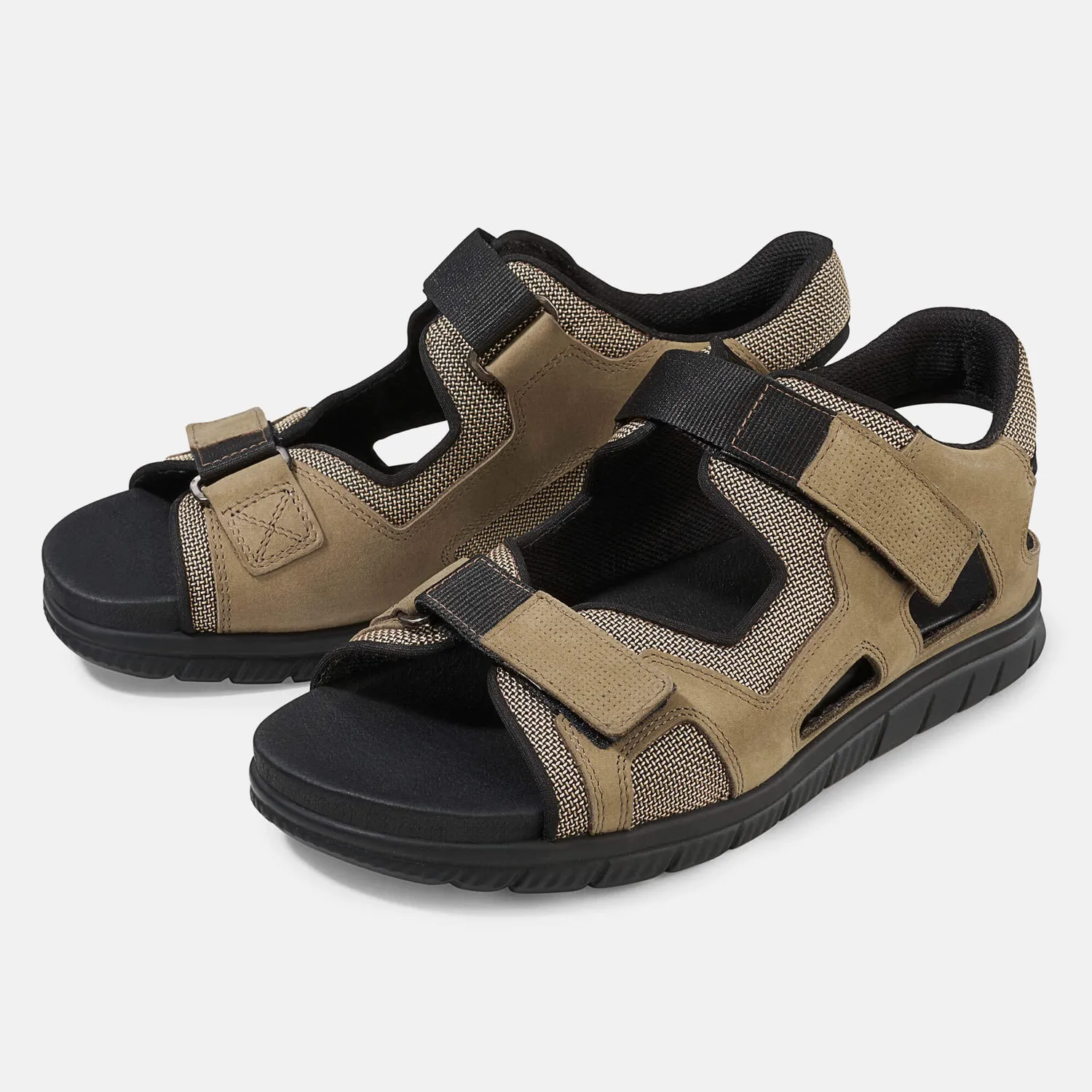 Bär Adrian sandale bărbați oliv velcro late