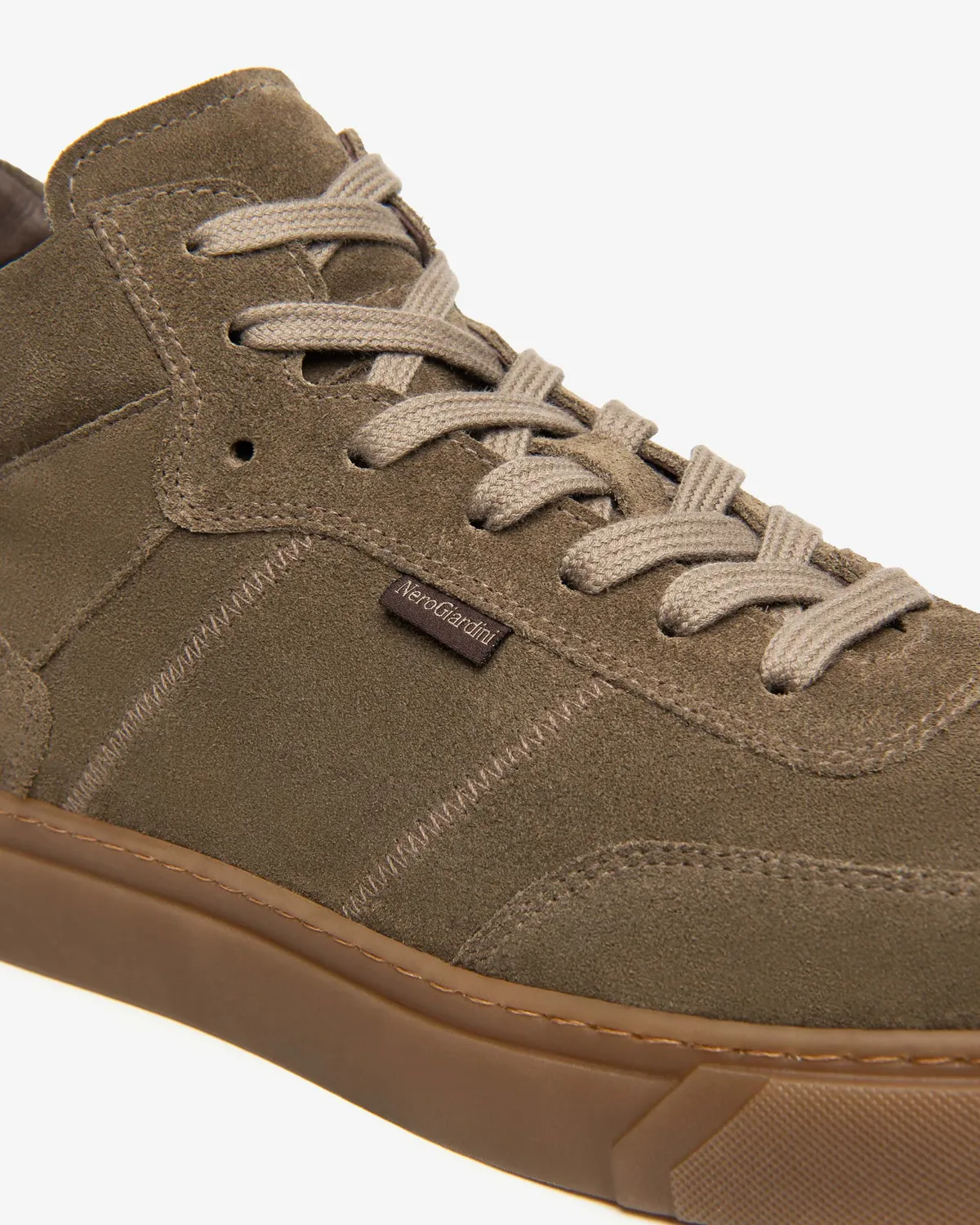 NeroGiardini sneakers barbati inalti piele intoarsa
