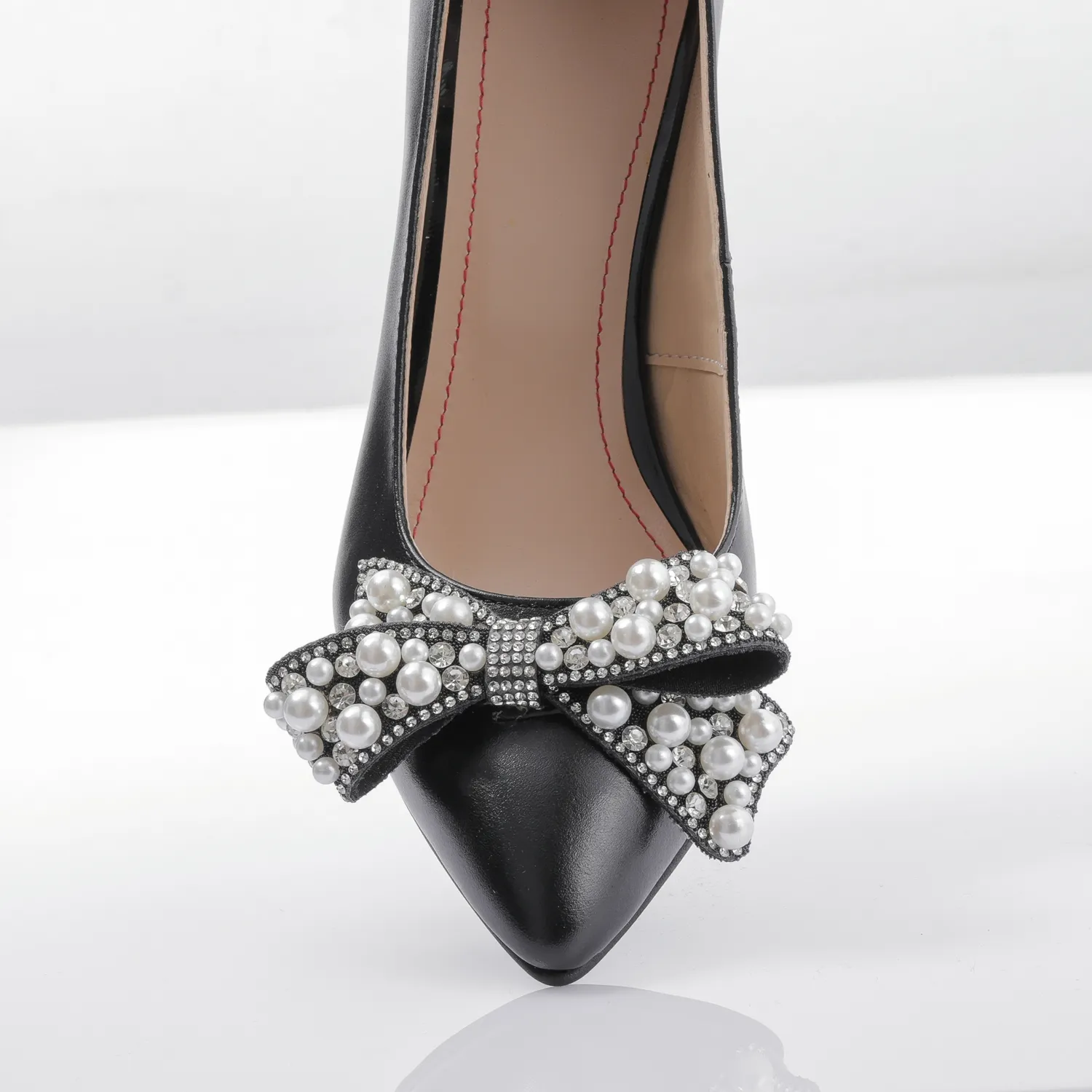Catinca Shoes A68 NB pantofi damă piele neagră box