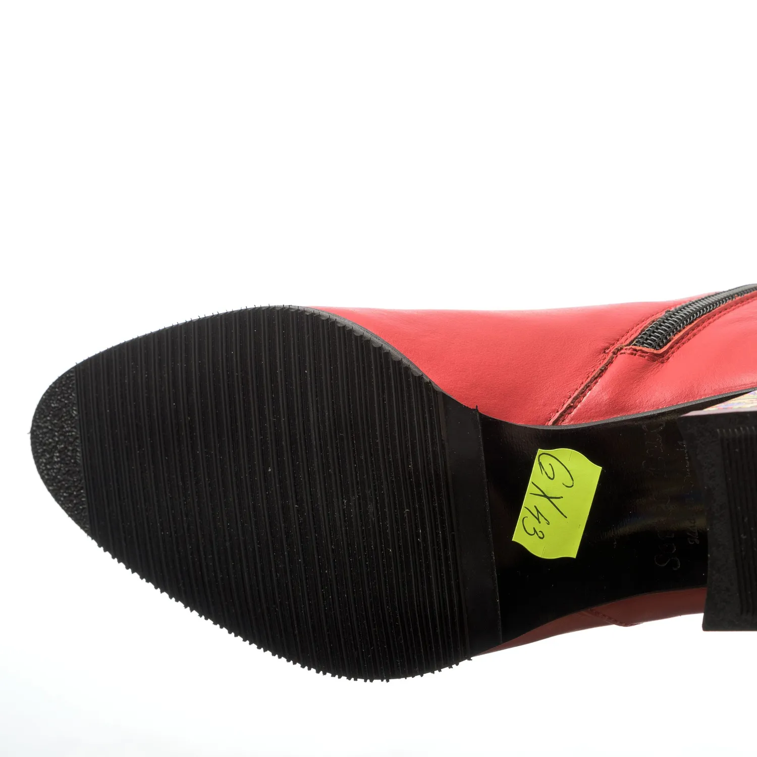 Catinca Shoes GX43 RBM3D ghete dama piele rosu