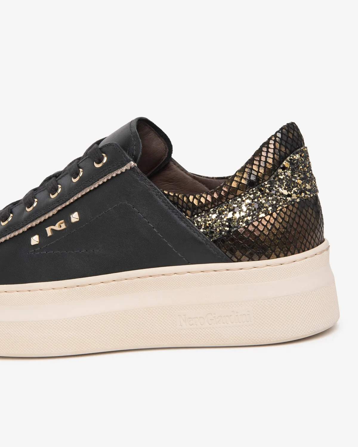 NeroGiardini sneakers platforma dama piele